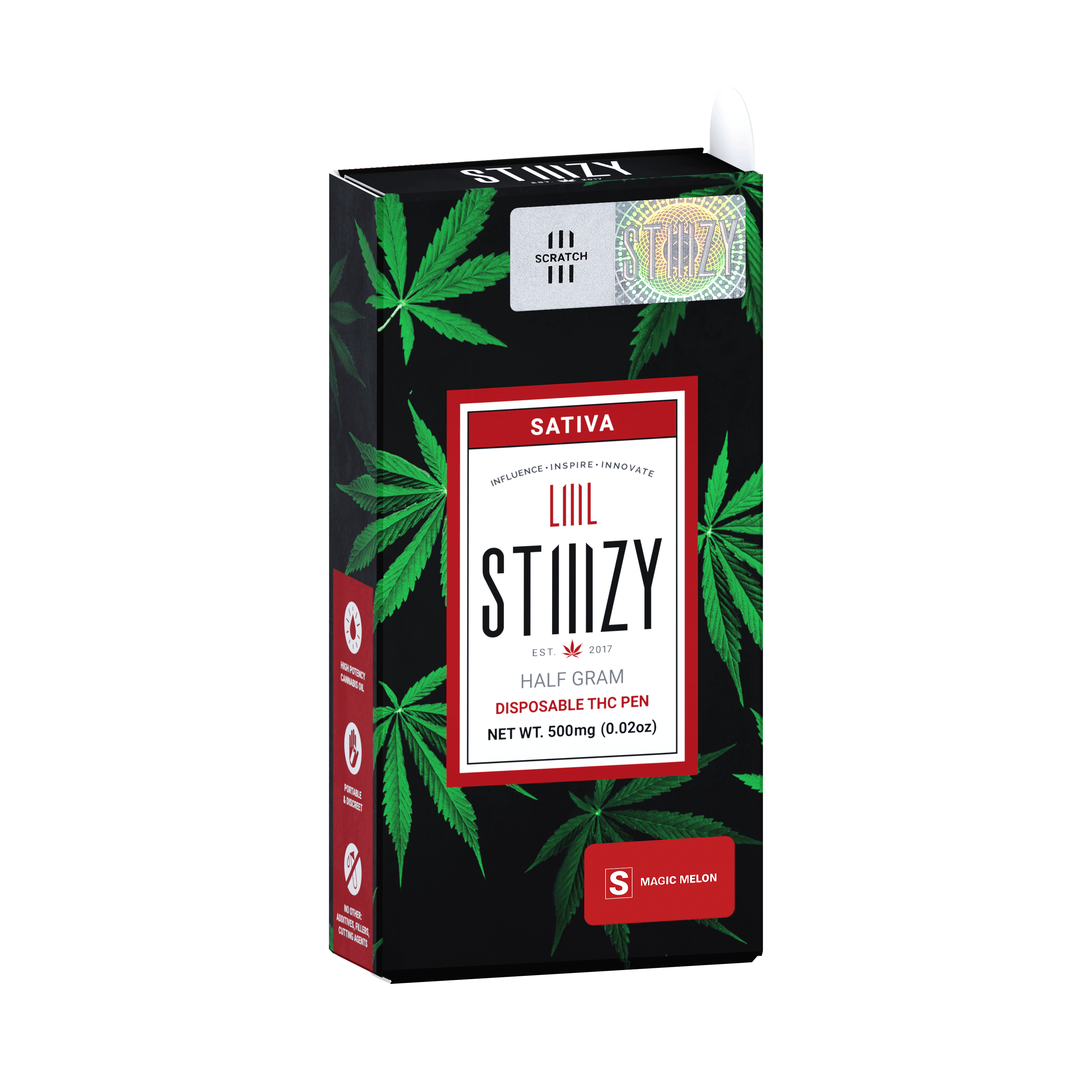 LIIIL Disposable: Magic Melon - .5g - STIIIZY -  - $16 - Disposables