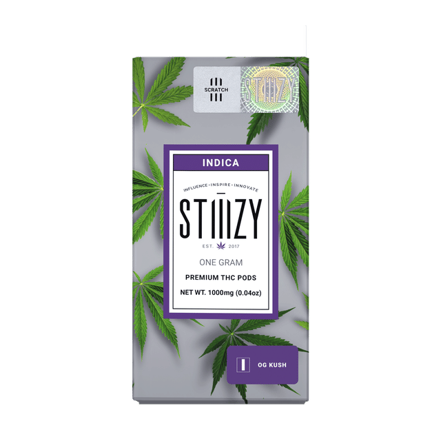 Vape Cartridge - OG KUSH 1G Original THC Pod - STIIIZY