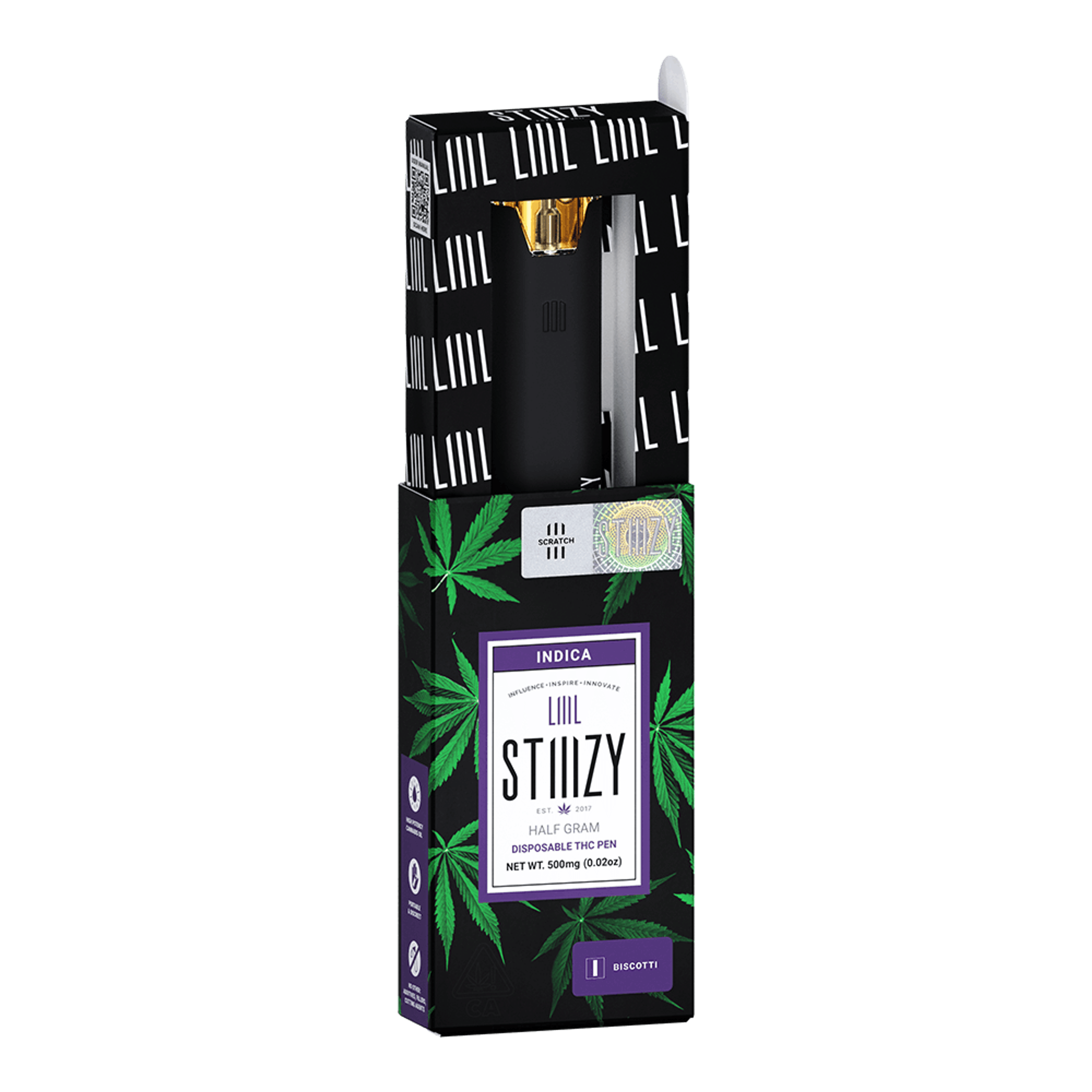 Biscotti - LIIIL - STIIIZY - Half Gram - $12.99 - Disposable Vape (All-In-One, Battery Built-In)