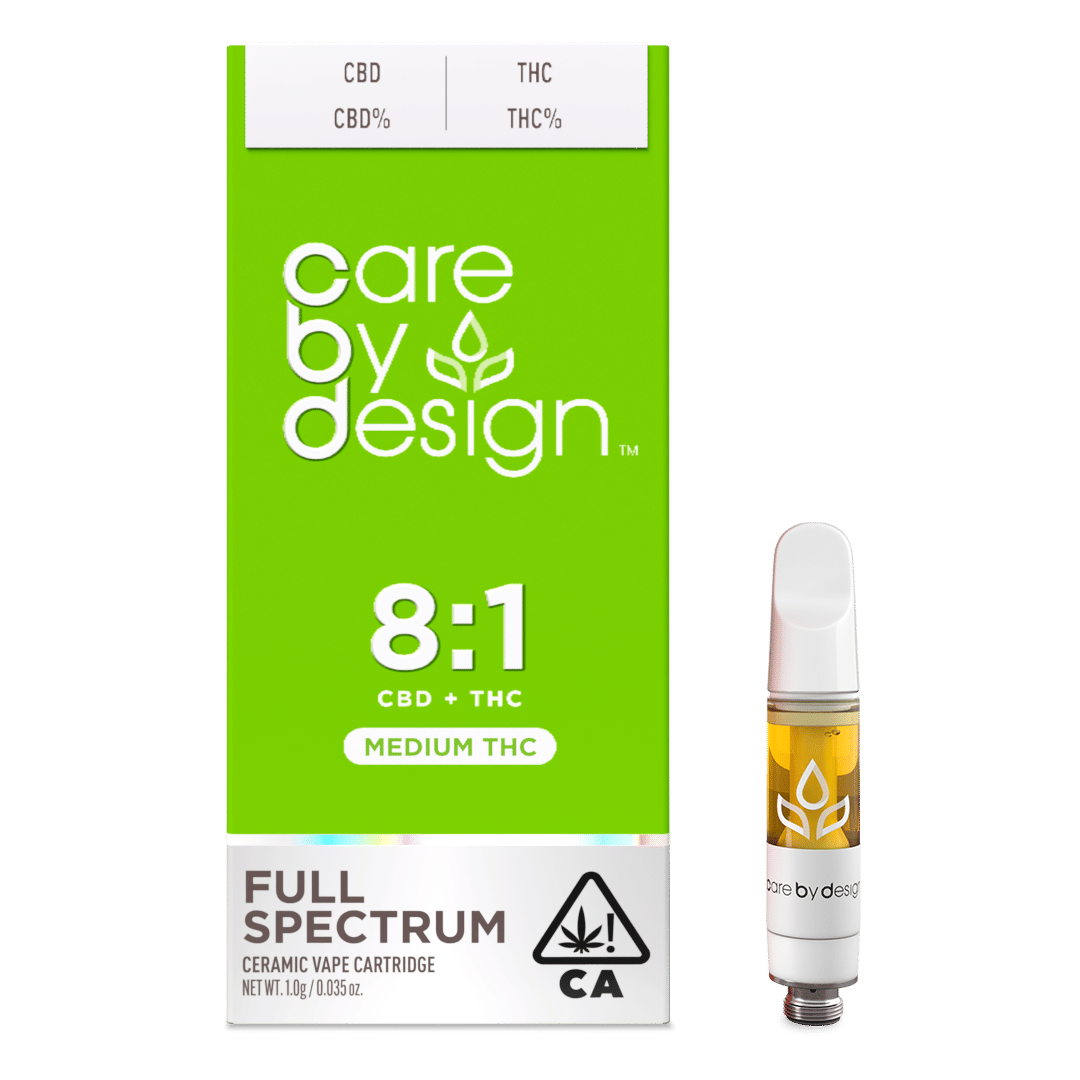 8:1 1g Vape Cartridge - Care By Design - 8:1 Vape - $55 - Cartridges