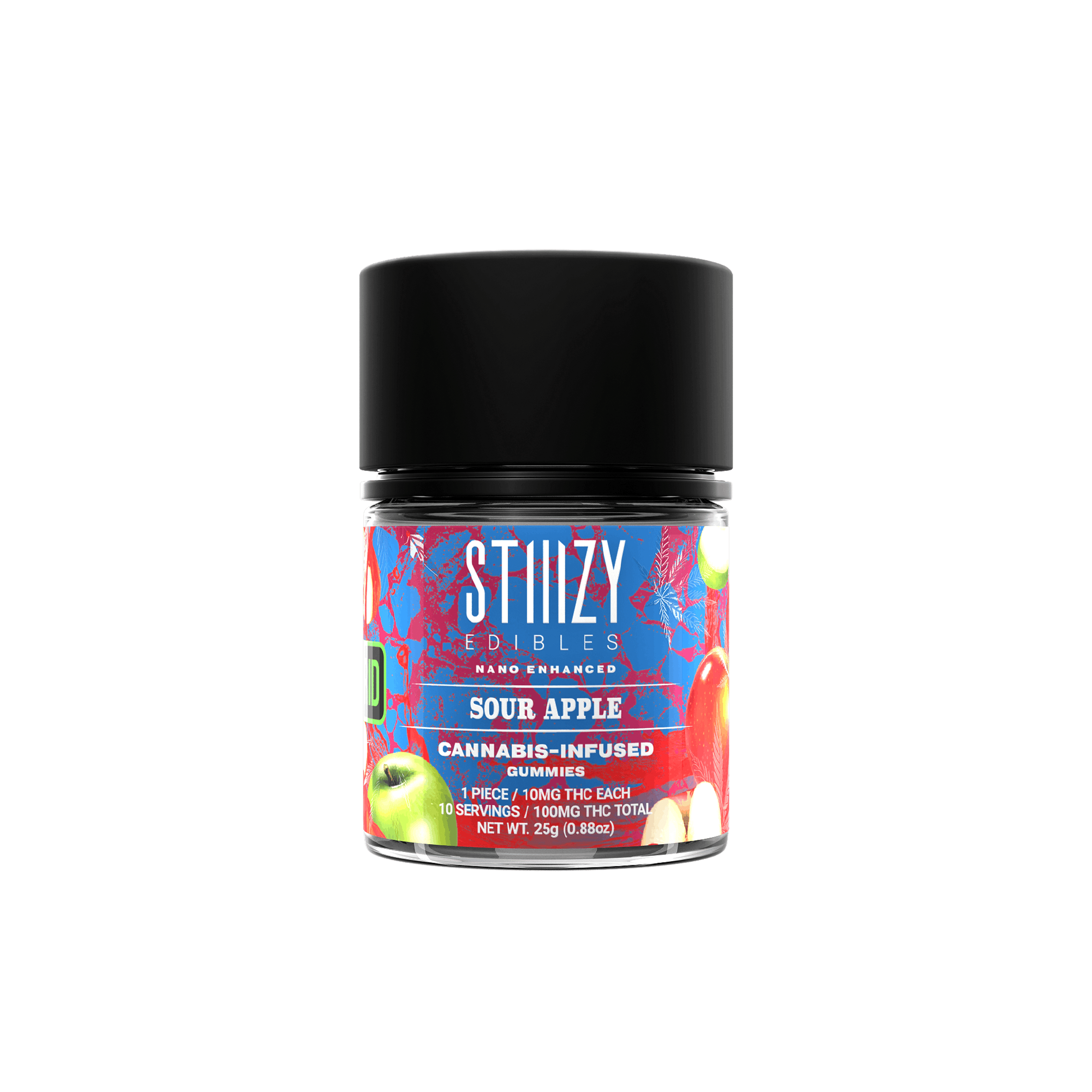 Sour Apple - Gummies - STIIIZY - 10 Gummies - $13.99 - Edibles