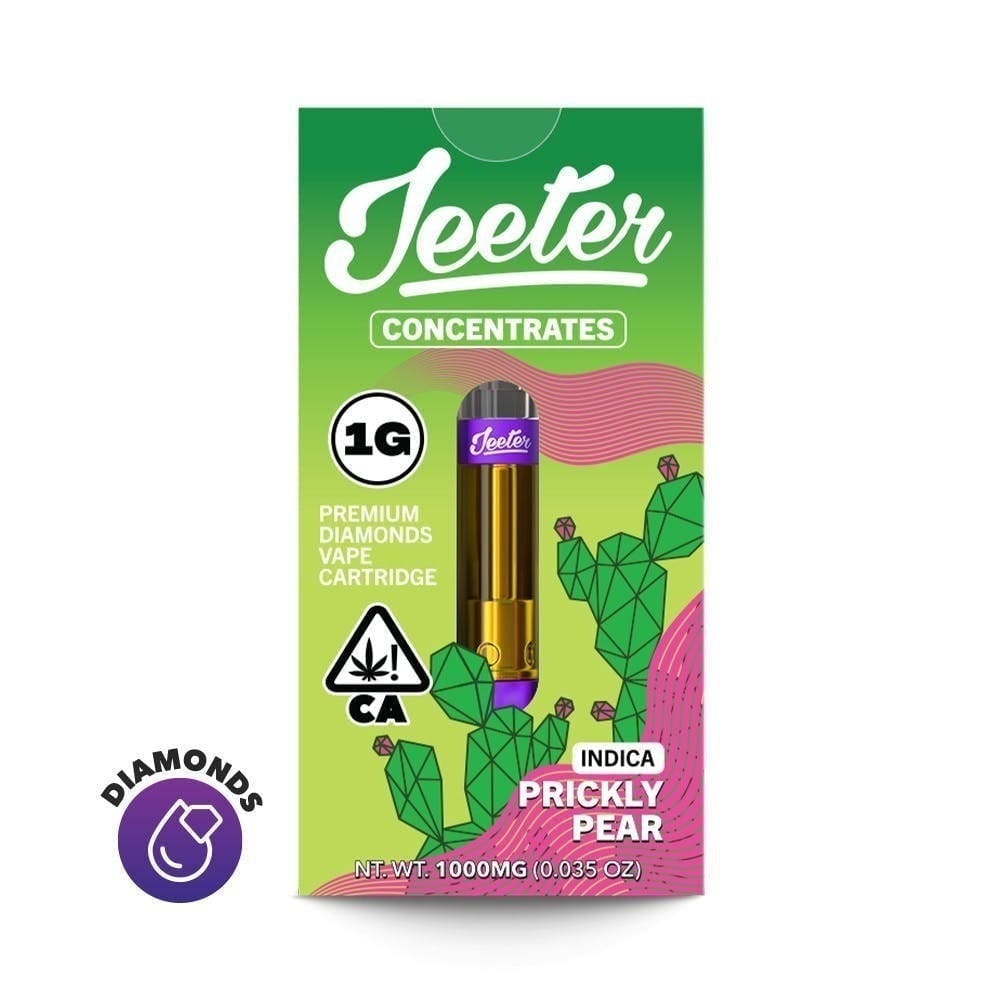 Prickly Pear 1g Diamonds Cart - Jeeter - null - $25 - Vape Cart