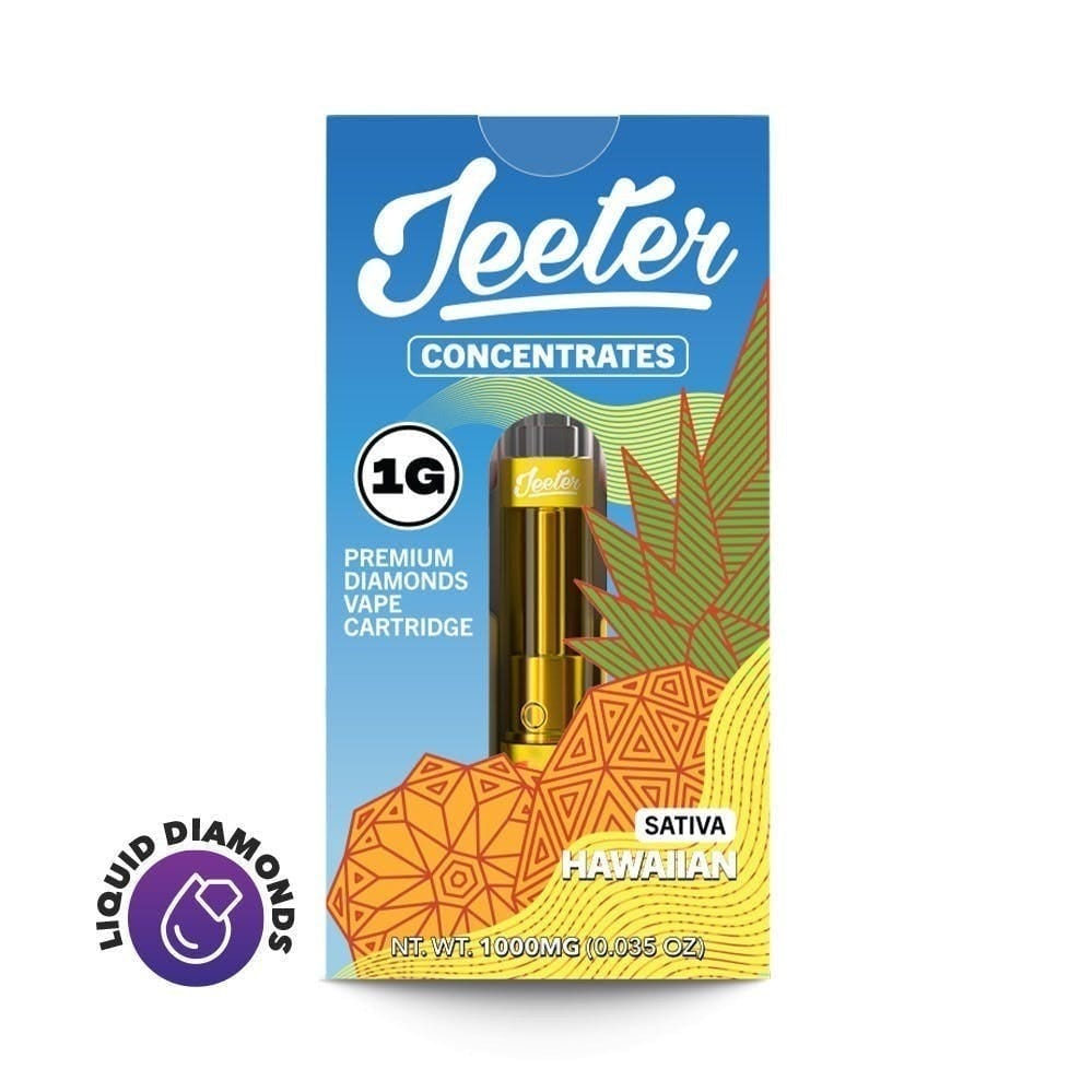 Hawaiian Concentrates Diamonds Vape Cartridge - - Jeeter -  - $13 - Vapes