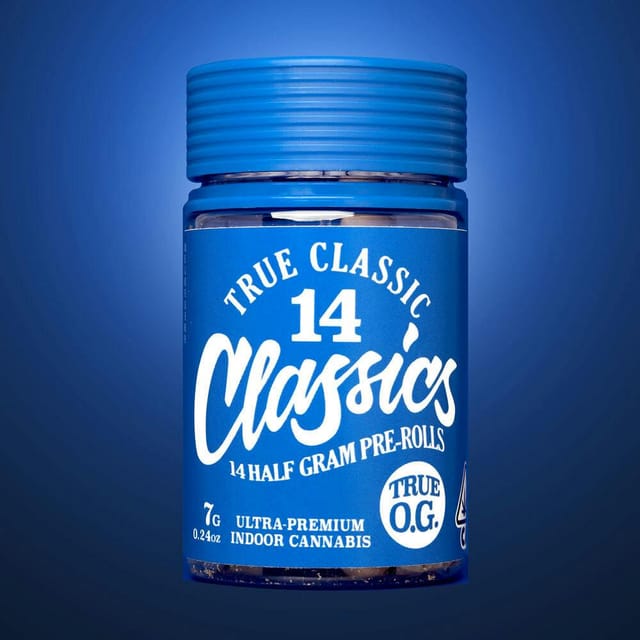 True Classic OG - Jr. Pre Rolls - 14 Pack (0.5g each) - 7g