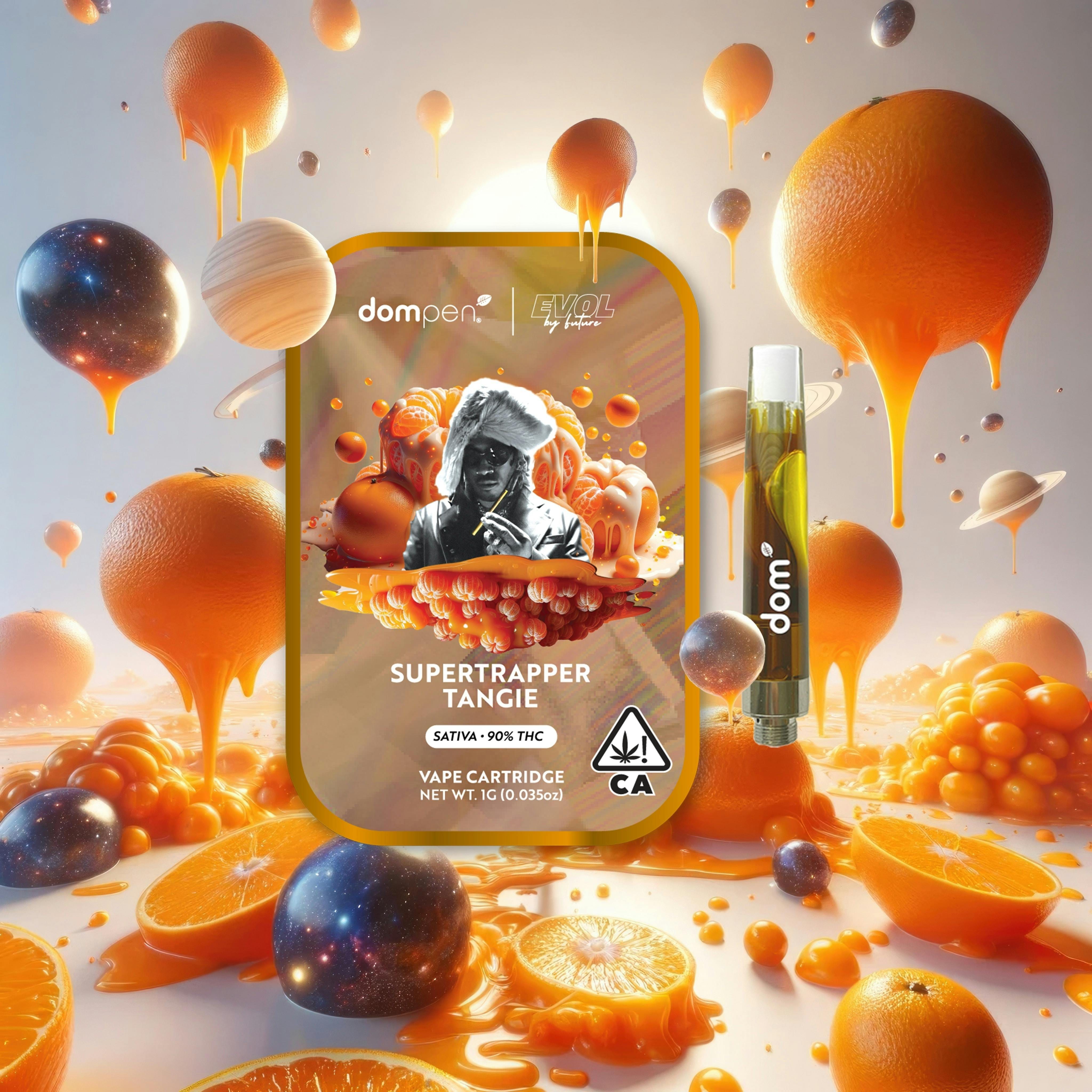 dompen™ X EVOL by Future: Super Trapper Tangie (Sativa) - 1G Cartridge - dompen -  - $40 - Concentrates