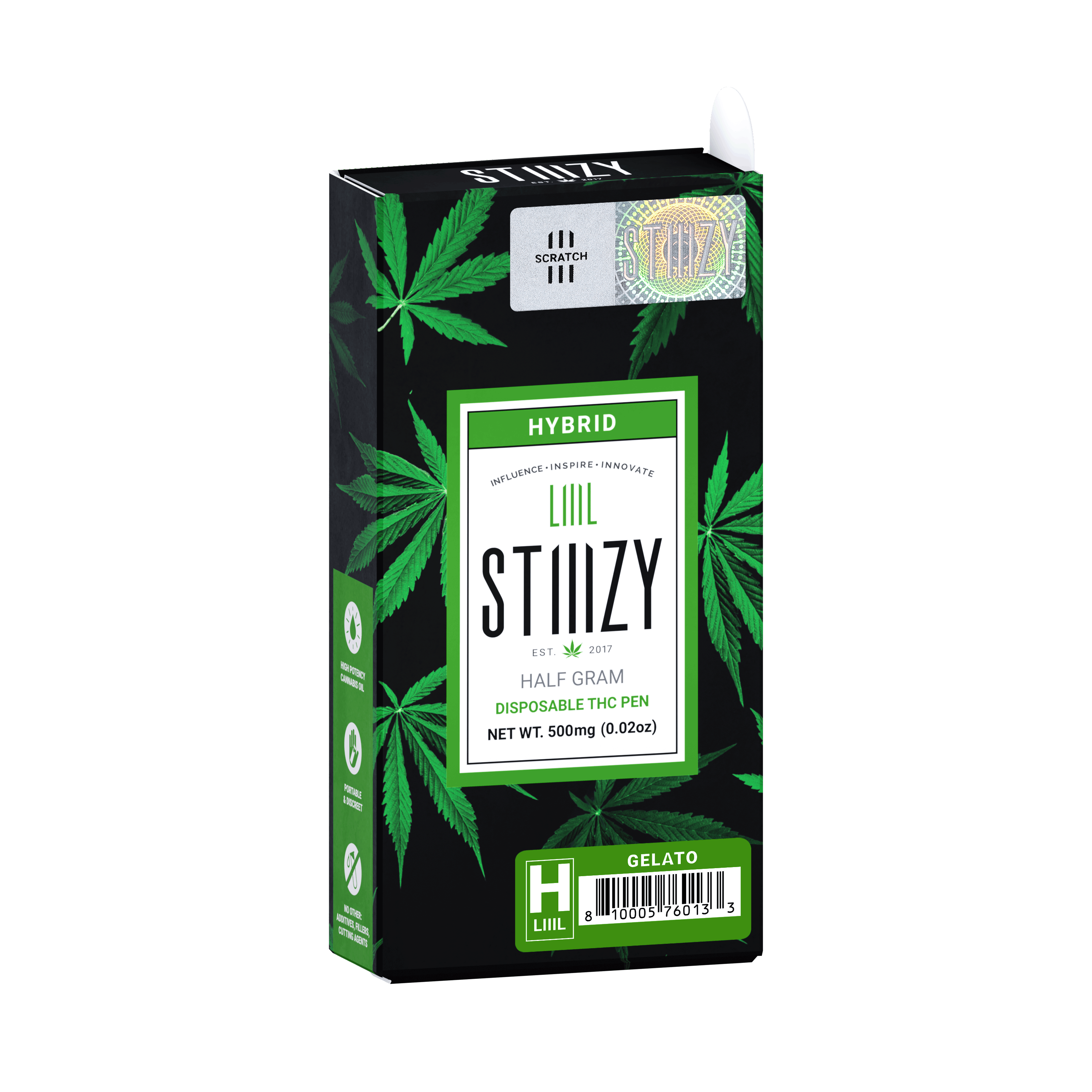 Gelato - LIIIL - STIIIZY - Half Gram - $12.99 - Disposable Vape (All-In-One, Battery Built-In)