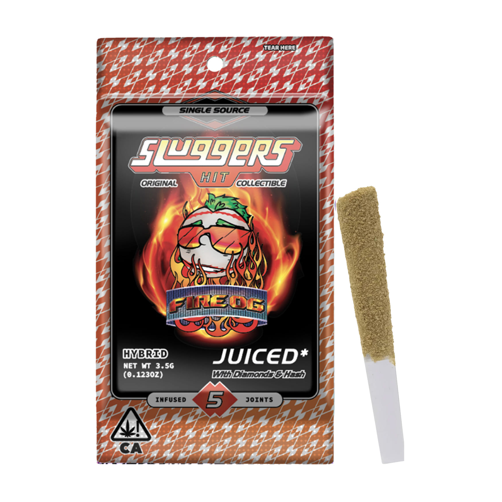 Fire OG (I)  5pk - Sluggers - Fire OG (I) - $40 - Prerolls