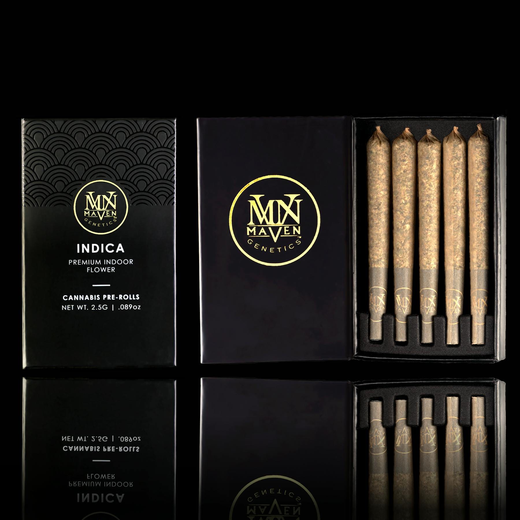 Black Diamond X Pre-Roll 5-Pack [2.5g] - Maven Genetics -  - $21.61 - Pre-Rolls