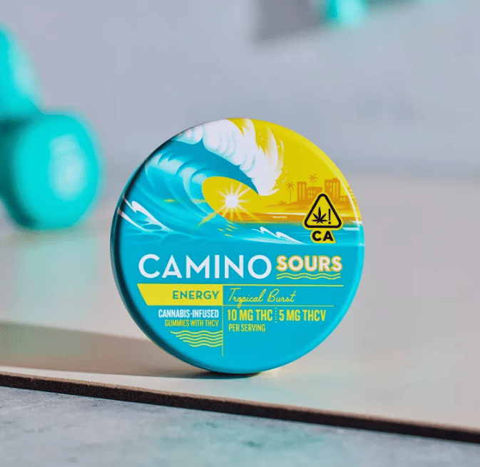 Camino 'Energy' Tropical Burst 2:1 THCv (+10mg Caffeine) - 100mg - Camino by Kiva -  - $22.50 - Edibles