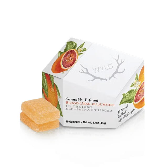 Blood Orange 1:1 CBC Gummies