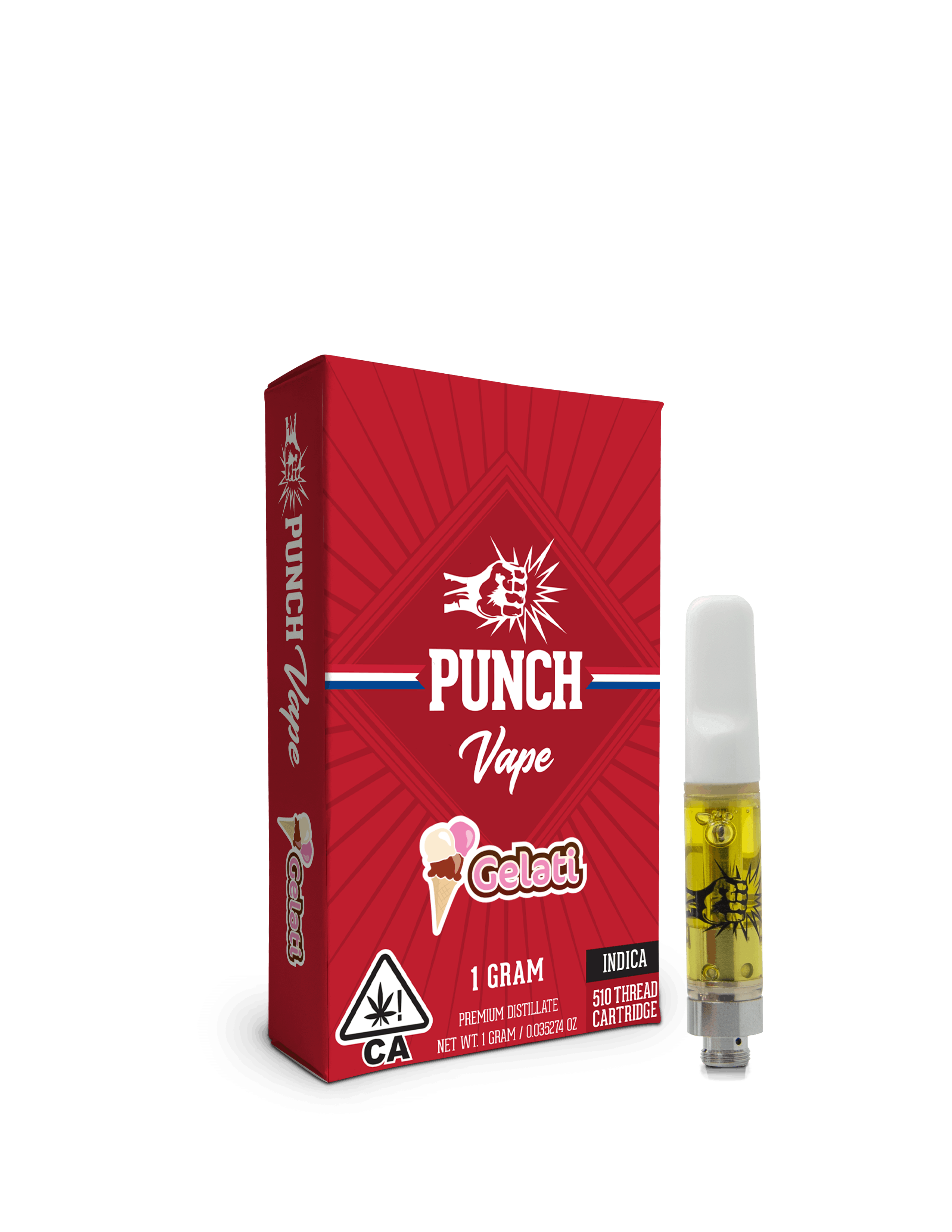 Gelati 1g Cart - Punch Edibles & Extracts - null - $19 - Vape Cart