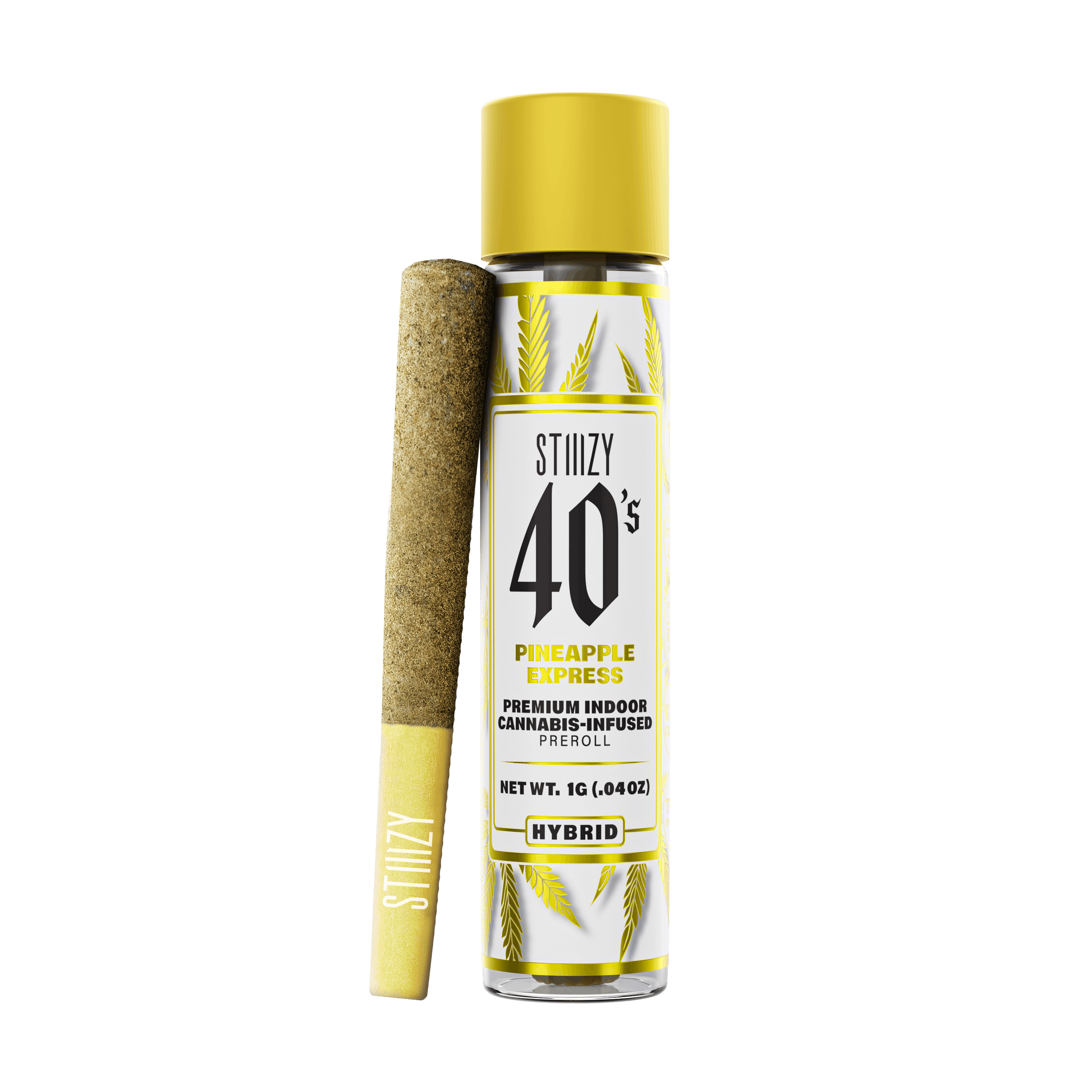 Pineapple Express - 40's Infused Pre-Roll - STIIIZY - 1g (Single) - $20.99 - Infused Pre-Rolls