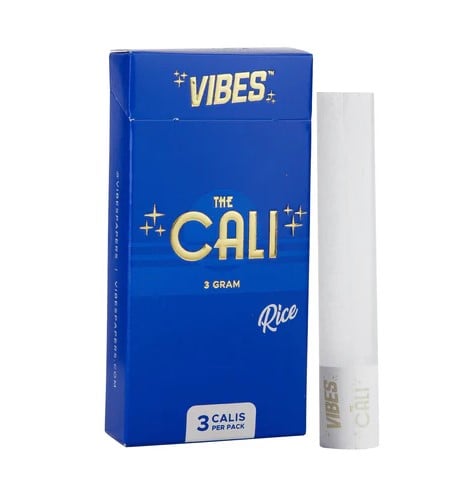 THE CALI - "RICE" 3 gram Tubes (3 Pack of Papers)