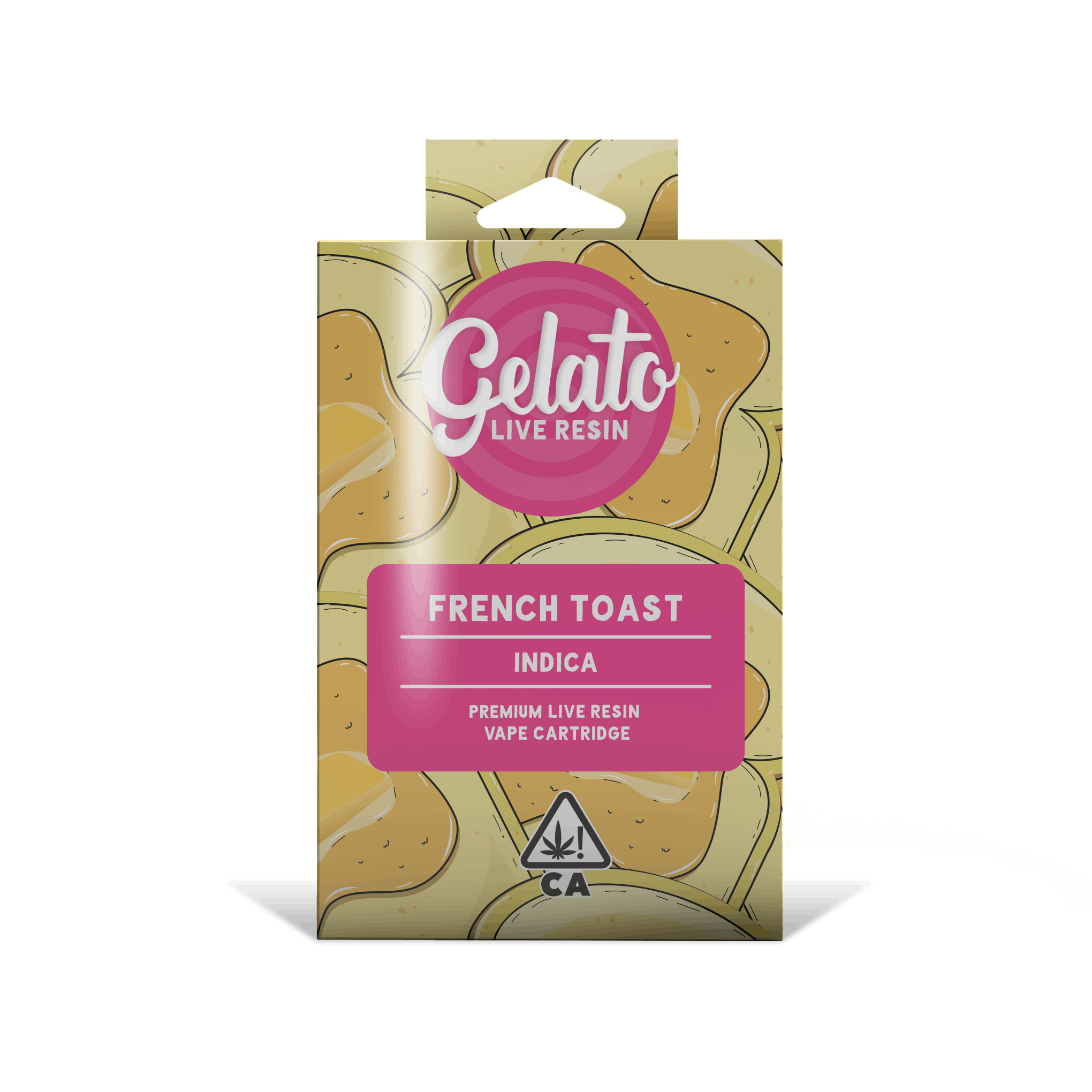 French Toast 1g Live Resin Cart - Gelato -  - $30 - Cartridges