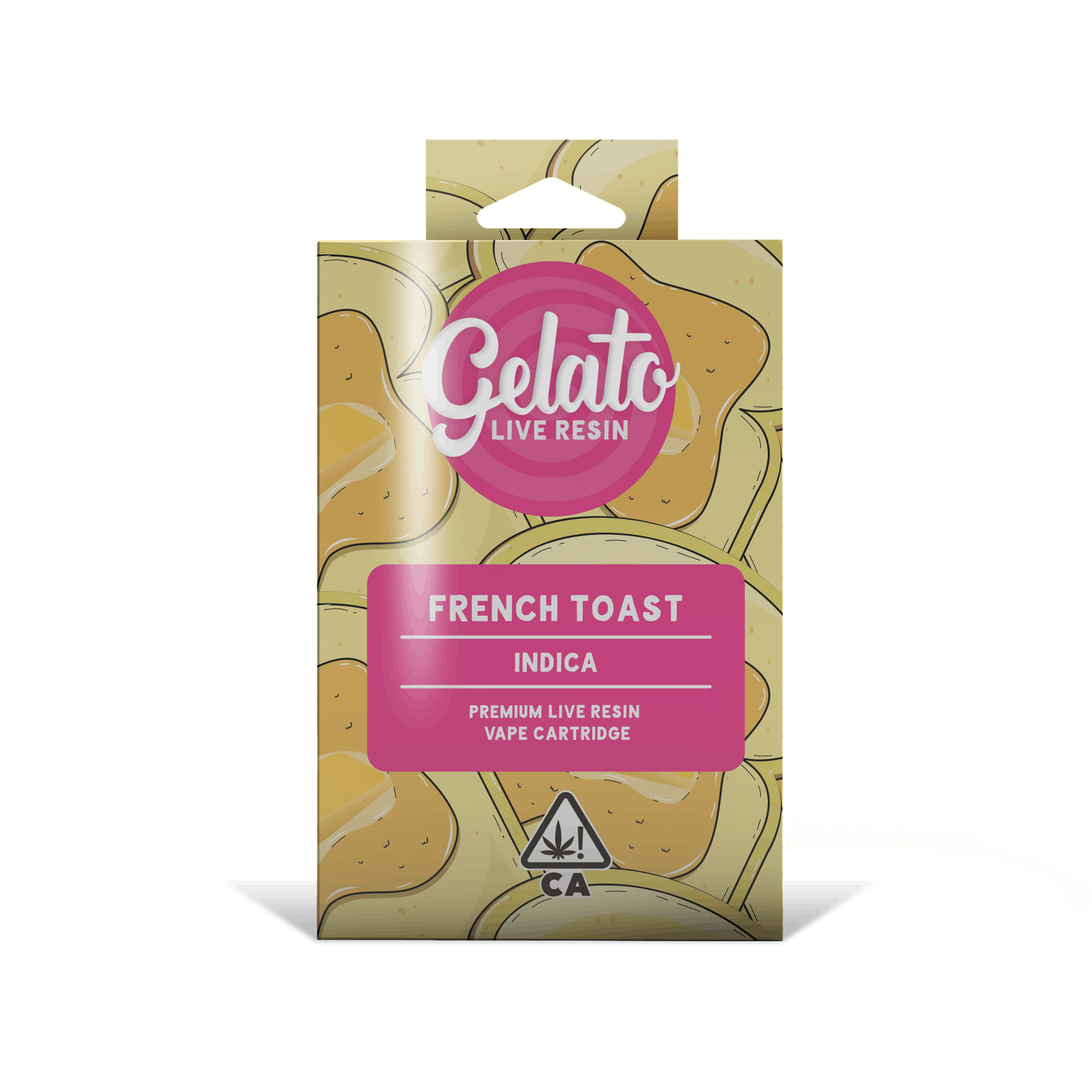 French Toast 1g Live Resin Cart - Gelato - - $30 - Cartridges