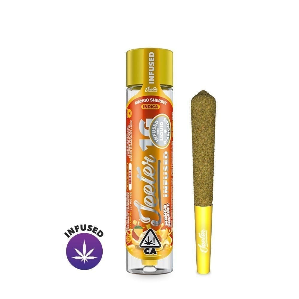 MANGO SHERBET 1G INFUSED - Jeeter -  - $14 - Pre-Roll Infused