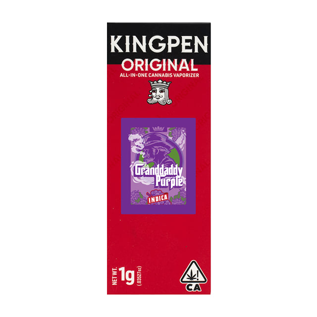 Kingpen - Granddaddy Purple - 1g "All-In-One" Vape