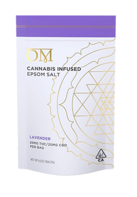 Relax Lavender Epsom Salt - CBD + THC - 25mg