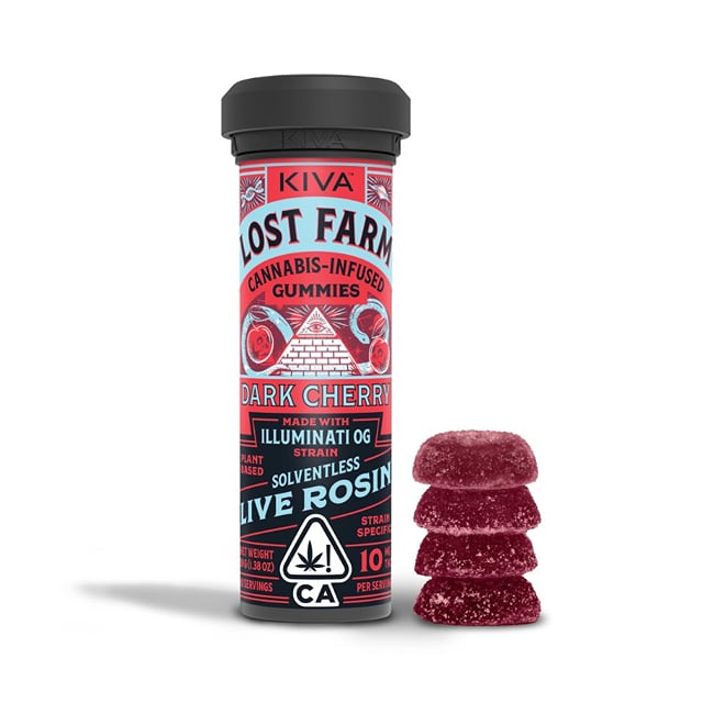 Dark Cherry (Illuminati OG) - Live Rosin Gummies - 100mg
