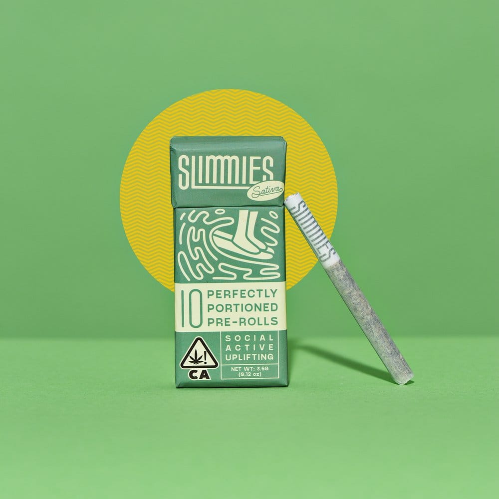 10PK SATIVA PREROLLS - SLIMMIES -  - $37.05 - Pre-Rolls
