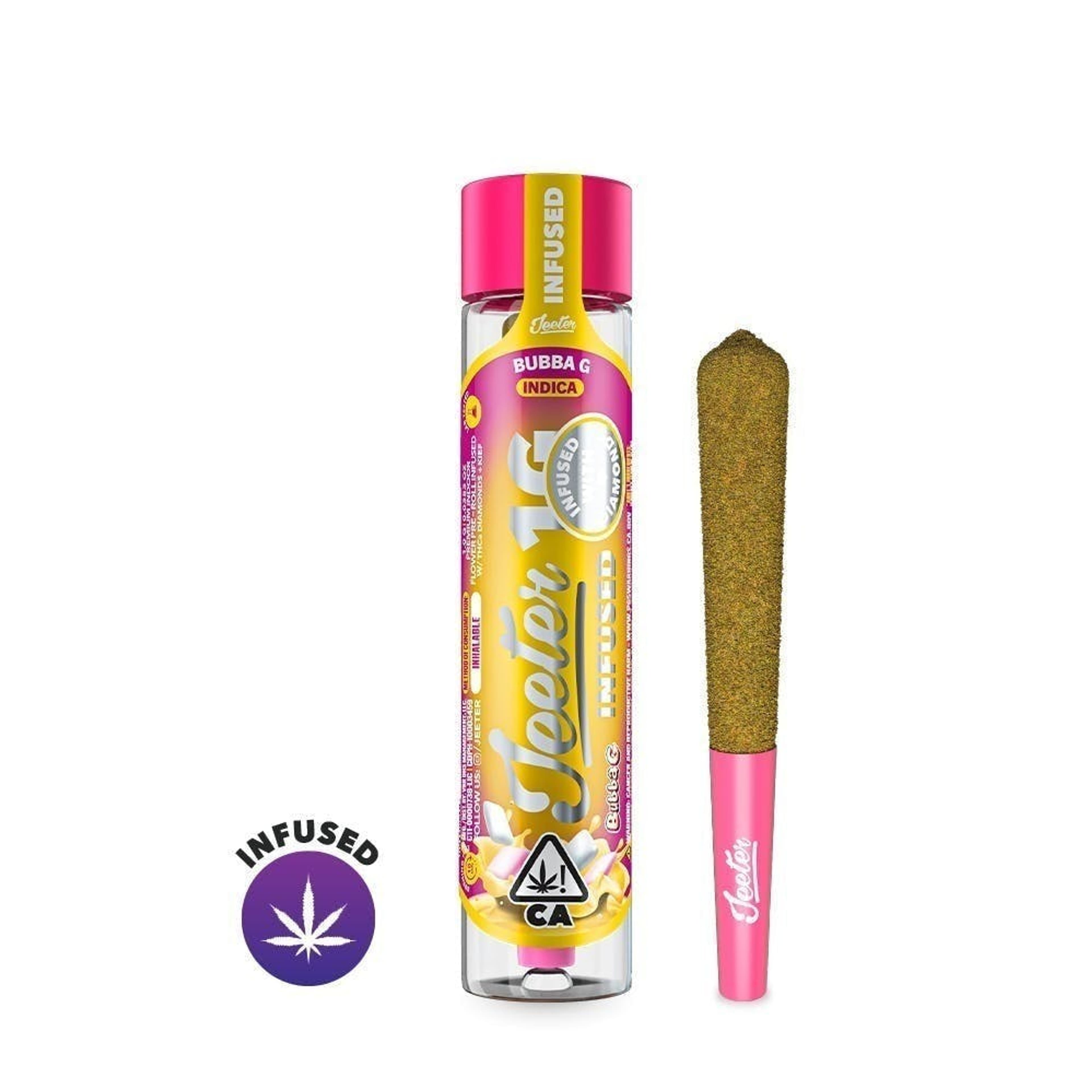 Bubba G - 1G Pre Roll *B2G1 + 10% OFF EVERYDAY* *SPECIAL PRICING* - Jeeter - Bubba G (I) - $14 - Pre-Rolls
