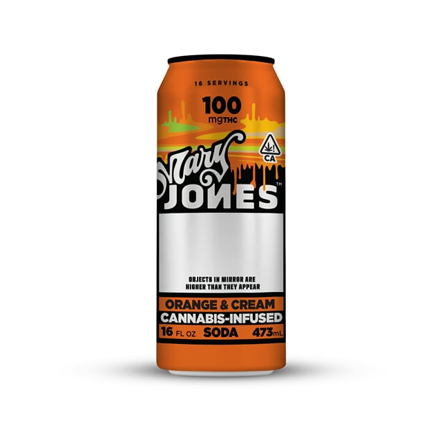 Orange Cream | 12oz | 100mg Soda