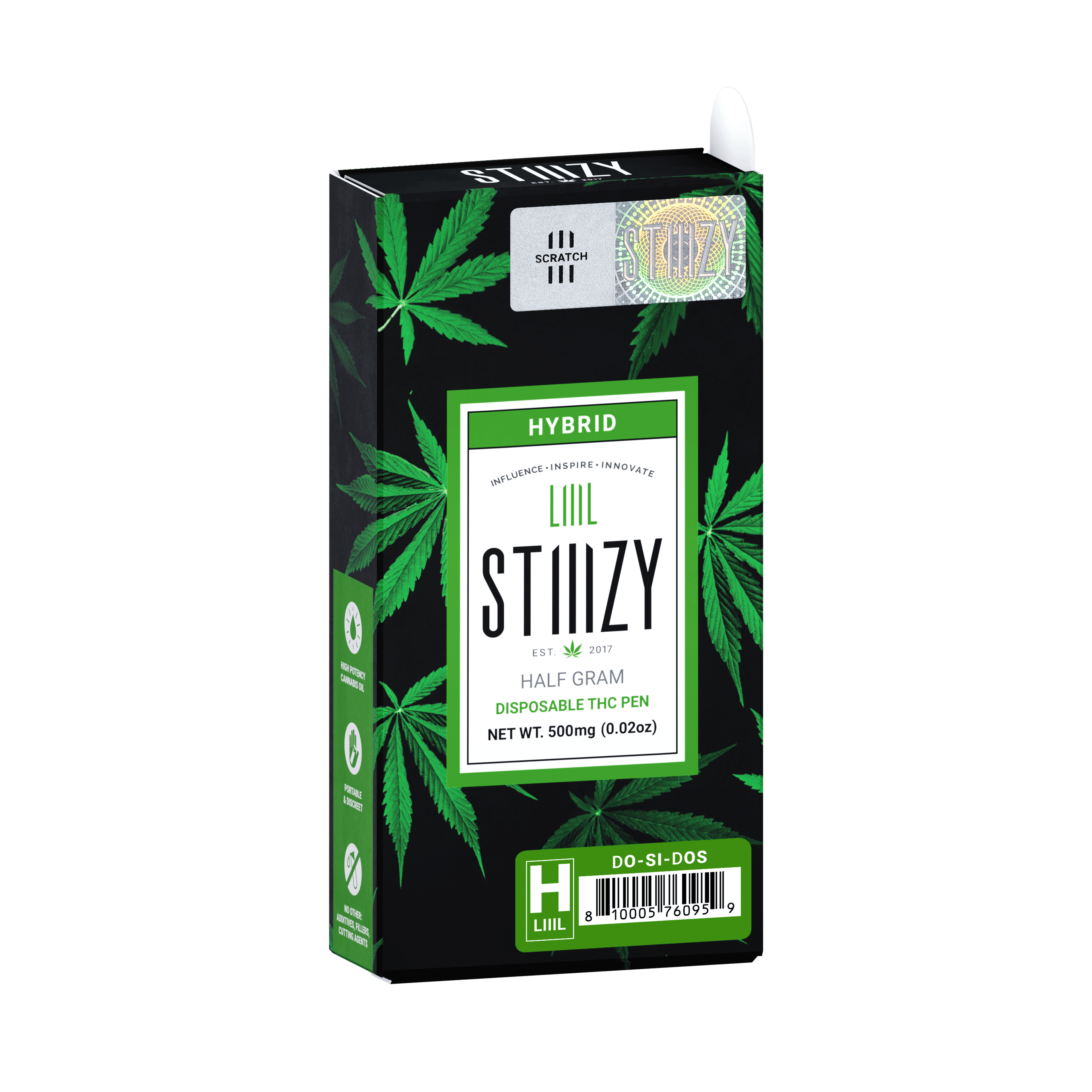 Do-Si-Dos Liiil Stiiizy All In One - 0.5g - STIIIZY - - $16 - Disposables