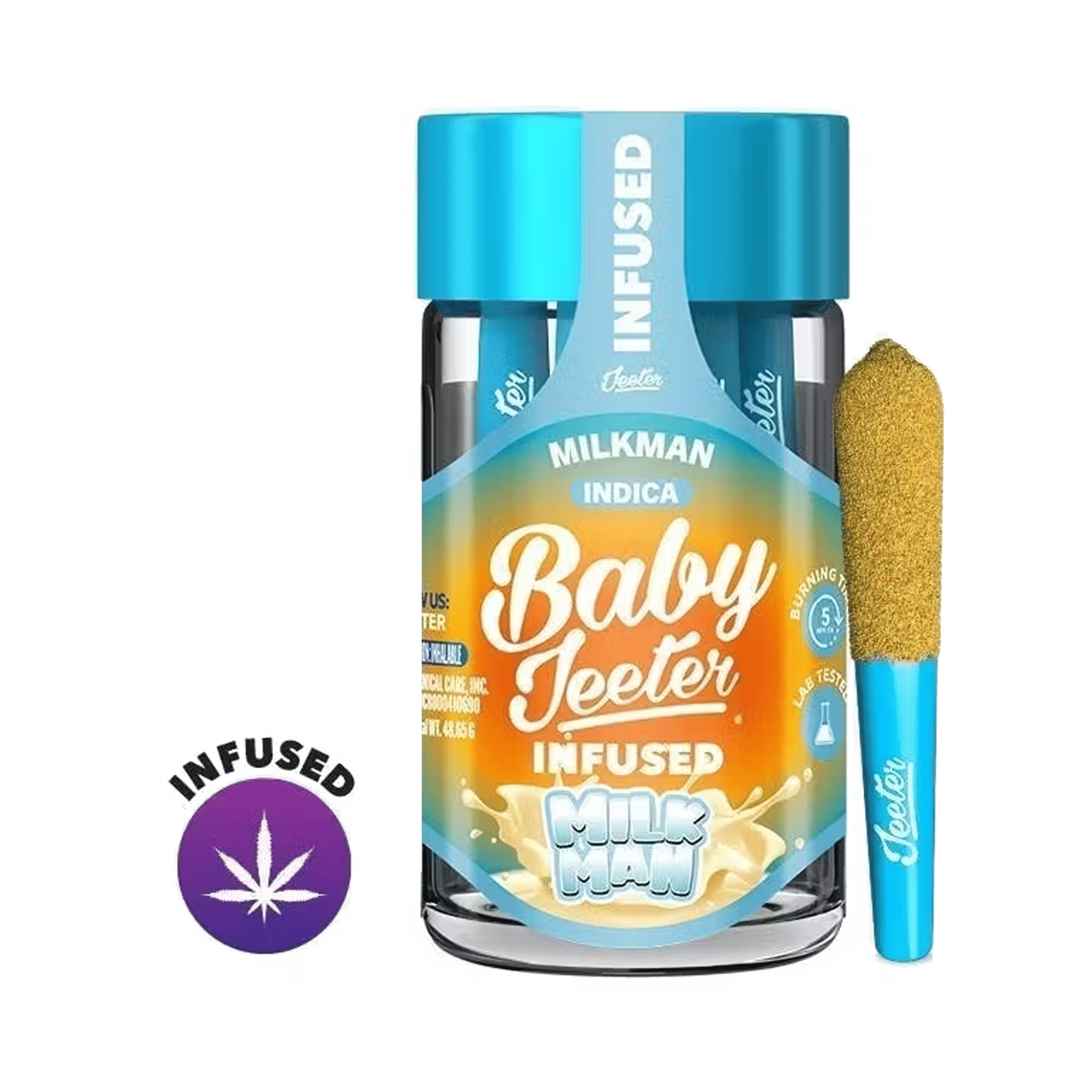 Milk Man - Baby Jeeter - Infused Pre-Rolls - Jeeter - 2.5g (5-Pack) - $39.99 - Infused Pre-Rolls