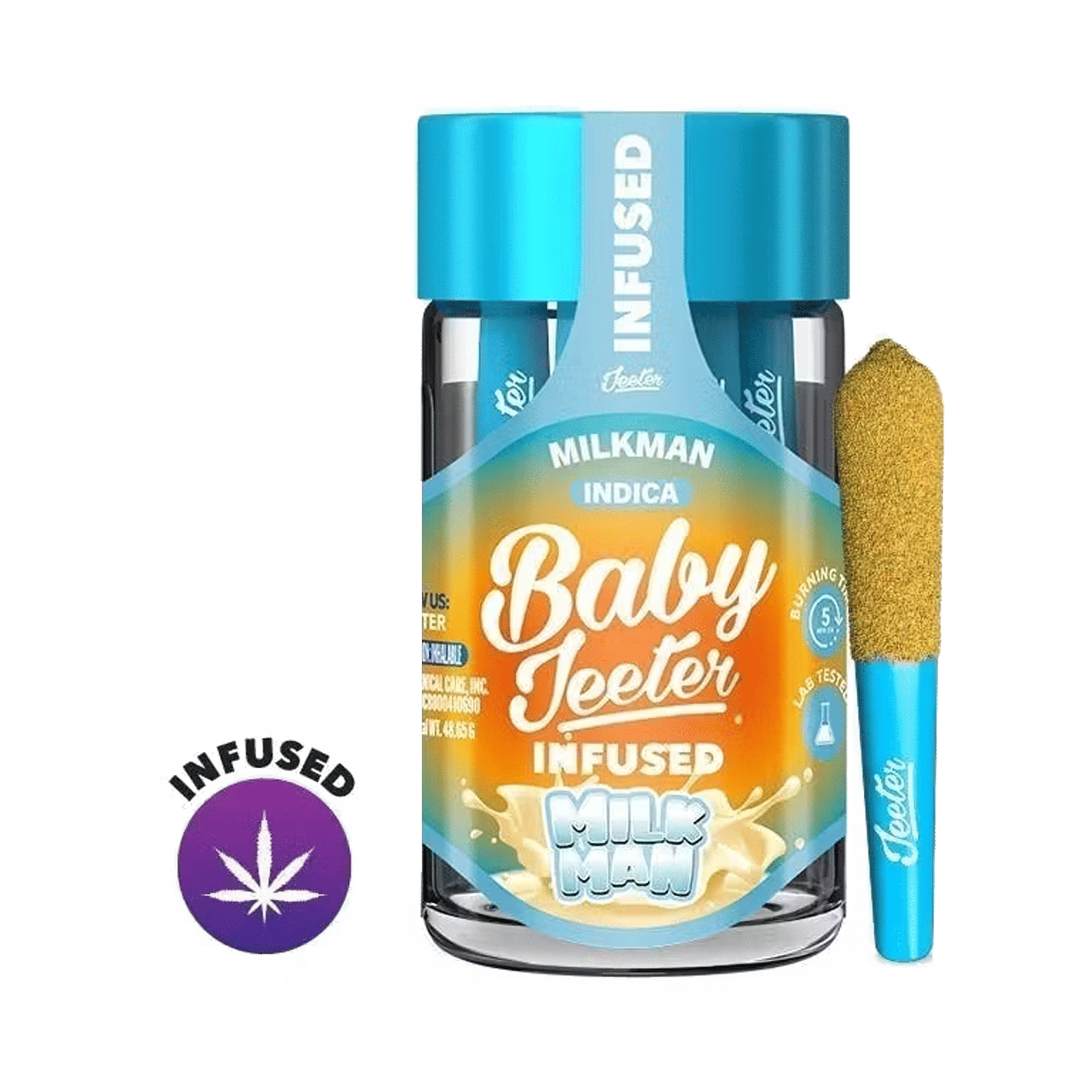 Milk Man - Baby Jeeter - Infused Pre-Rolls - Jeeter - 2.5g (5-Pack) - $39.99 - Infused Pre-Rolls