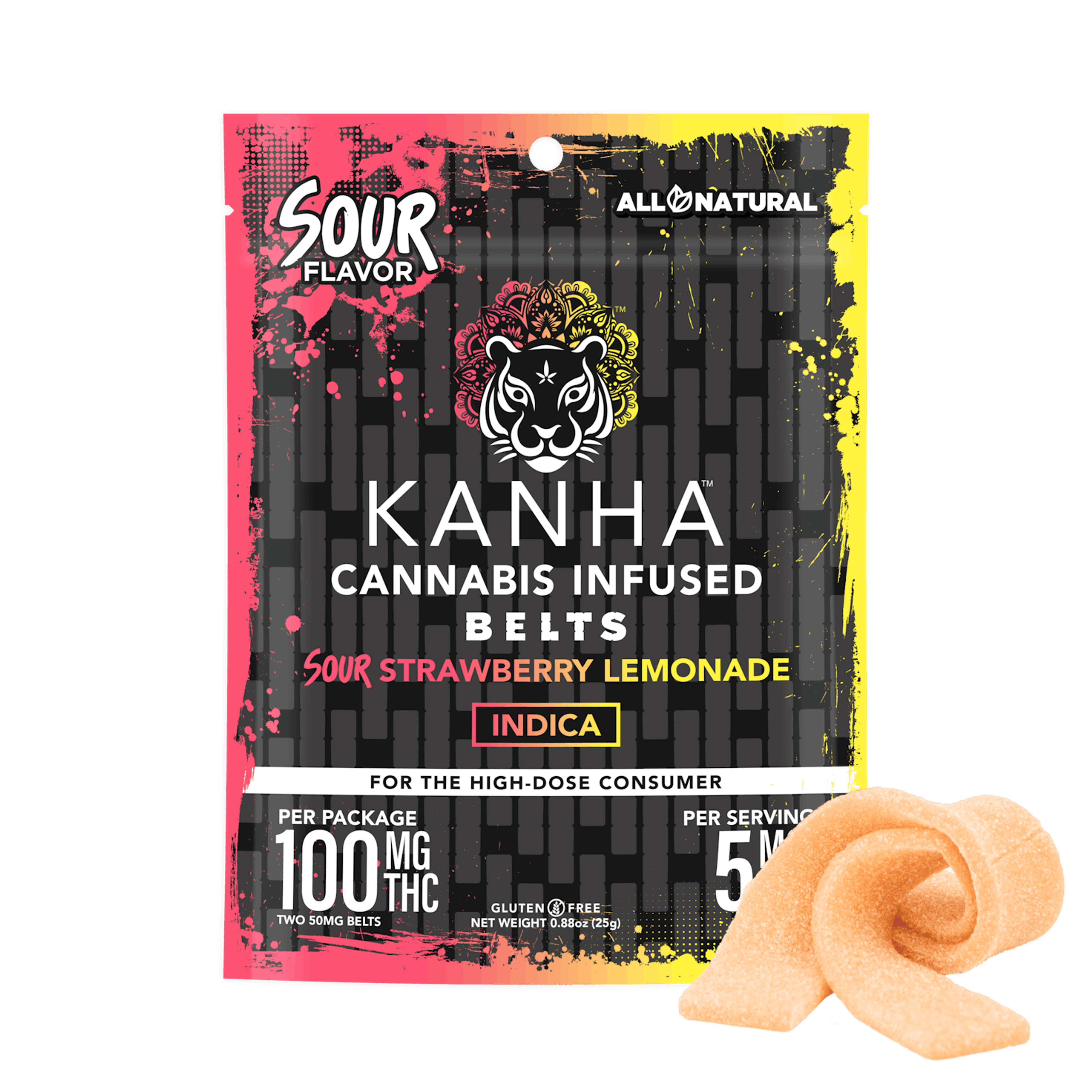 NANO Cherry Limeade - Solventless Rosin Belts - Kanha - 4 Belts - $22.99 - Edibles