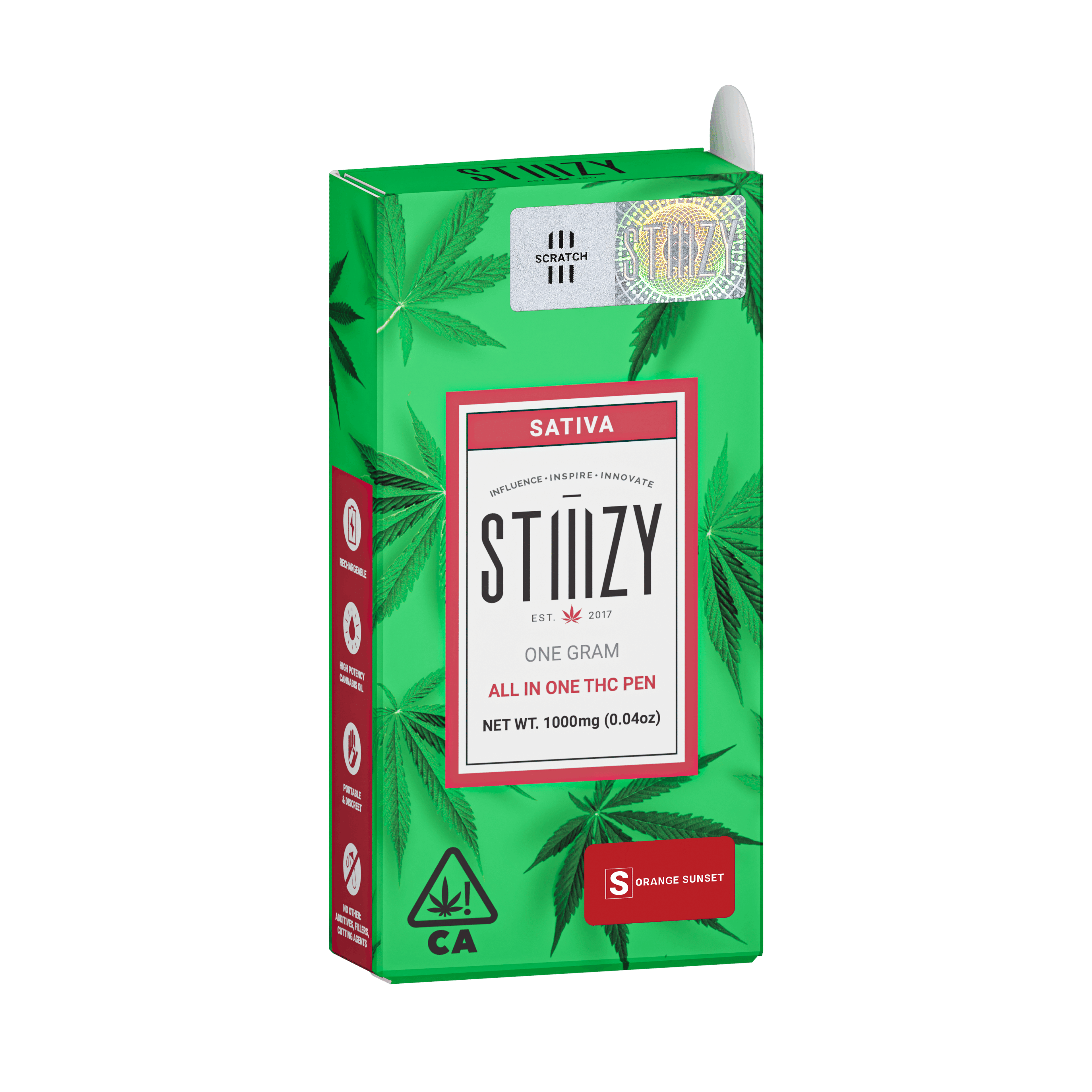 Orange Sunset - All-In-One - STIIIZY - One Gram - $27.99 - Disposable Vape (All-In-One, Battery Built-In)