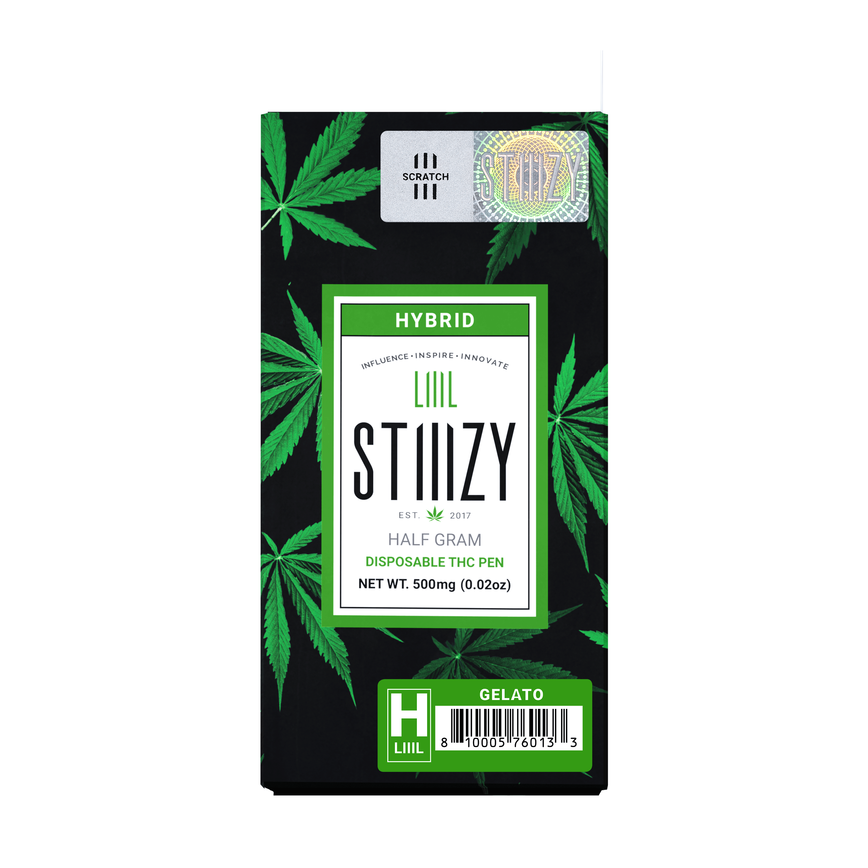 Gelato - LIIIL - STIIIZY - Half Gram - $12.99 - Disposable Vape (All-In-One, Battery Built-In)
