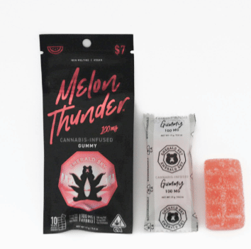 Melon Thunder Gummy 100mg - Emerald Sky -  - $7 - Edible