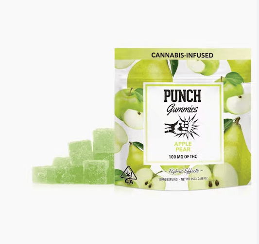 Apple Pear Gummies 100mg - Punch Edibles -  - $8 - Edible