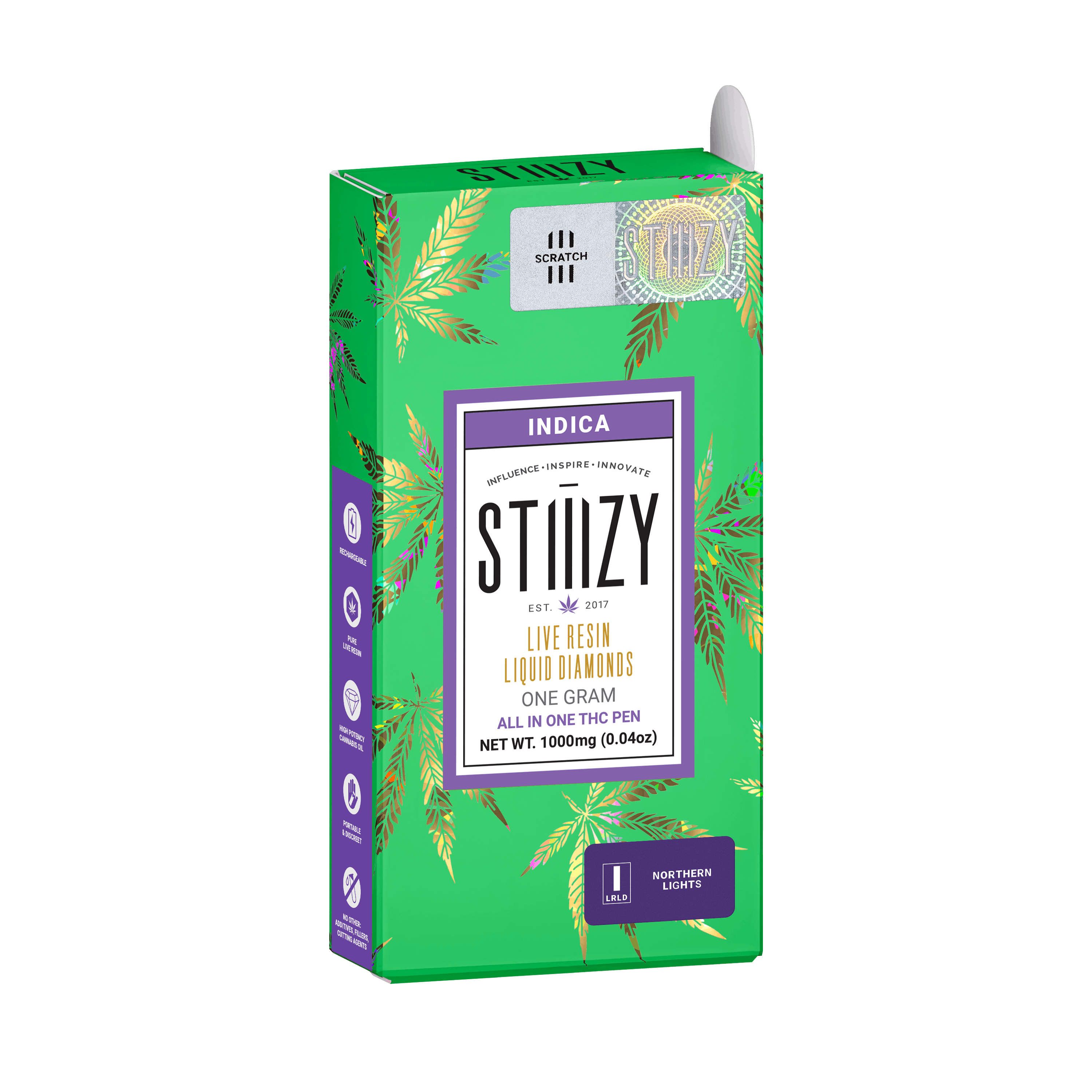 Northern Lights All In One Liquid Diamonds - STIIIZY -  - $31.25 - Vape