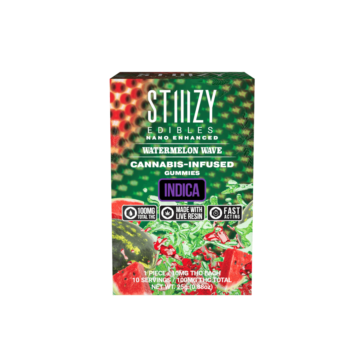 Watermelon Wave - Gummies - STIIIZY - 10 Gummies - $13.99 - Edibles