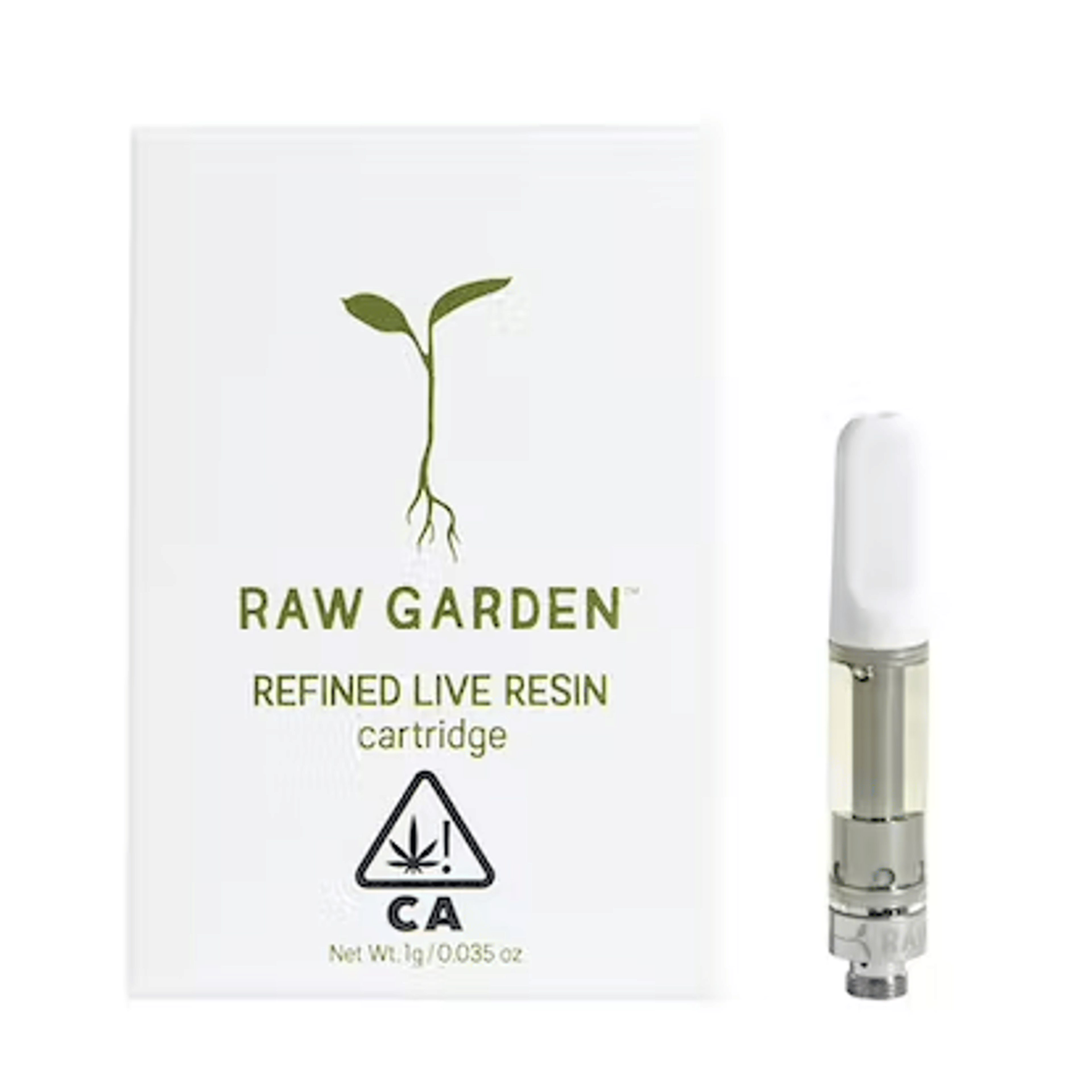 Cartridge - Grapefruit Gas - Raw Garden - Full Gram - $35 - Cartridge