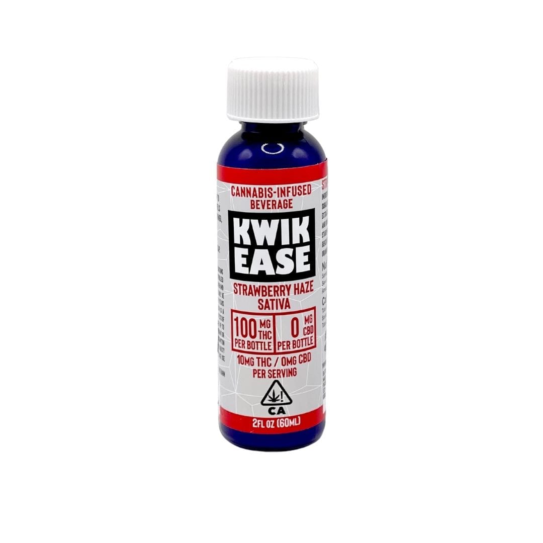 Strawberry Haze Sativa Drink - Kwik Ease -  - $11 - Drinks