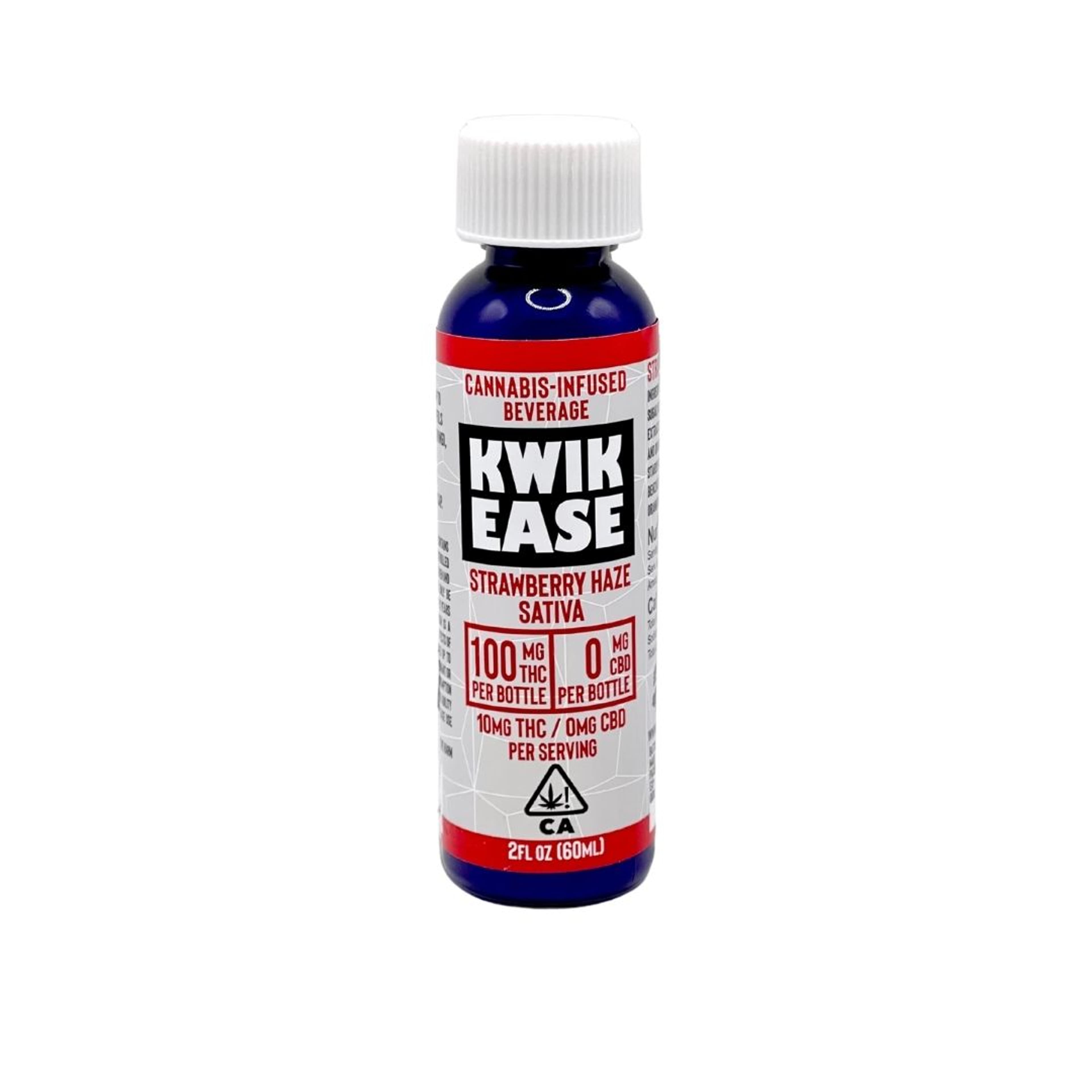 Strawberry Haze Sativa Drink - Kwik Ease - - $11 - Drinks