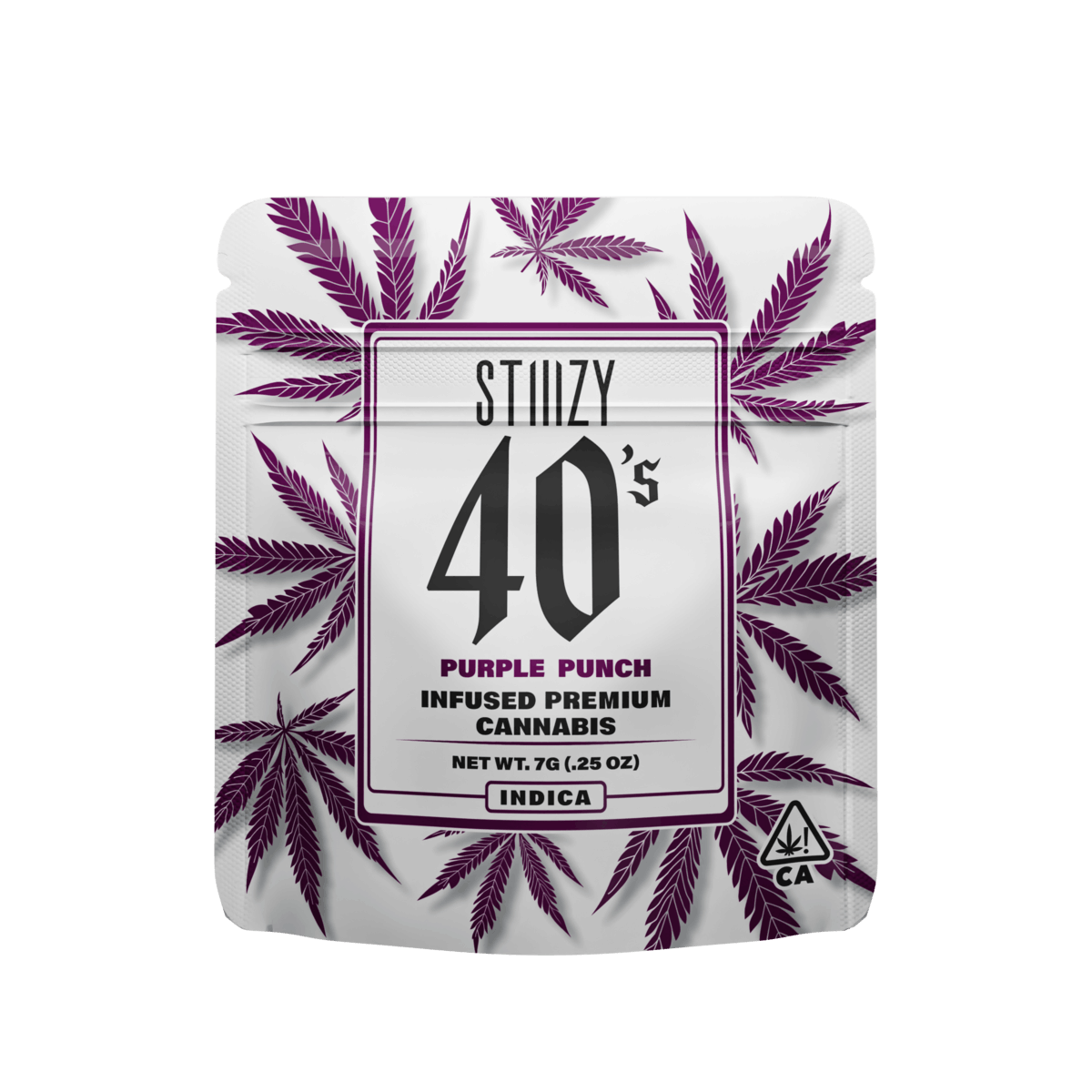 Purple Punch - 40's Infused Flower - STIIIZY - Quarter - $48.99 - Flower