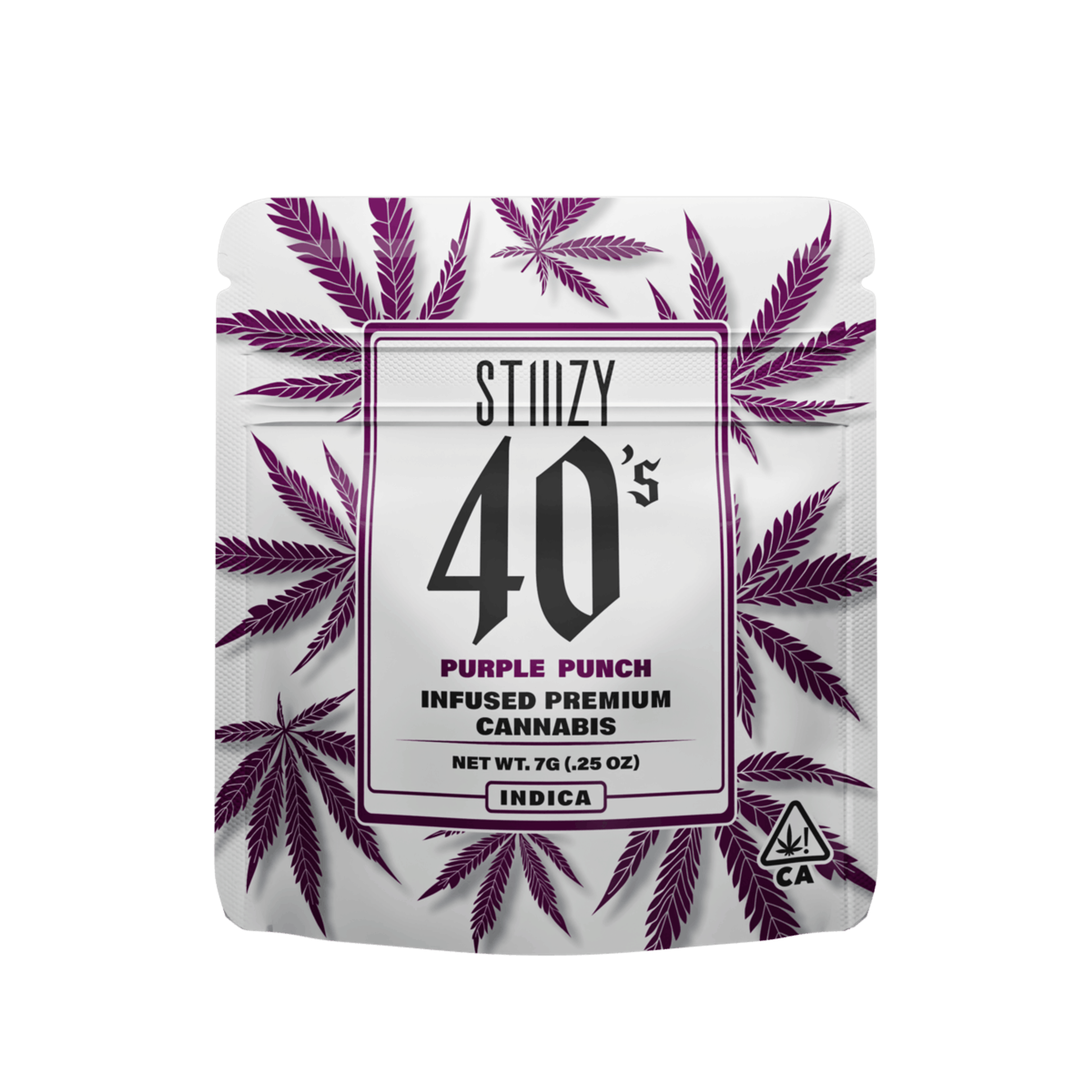 Purple Punch - 40's Infused Flower - STIIIZY - Quarter - $48.99 - Flower