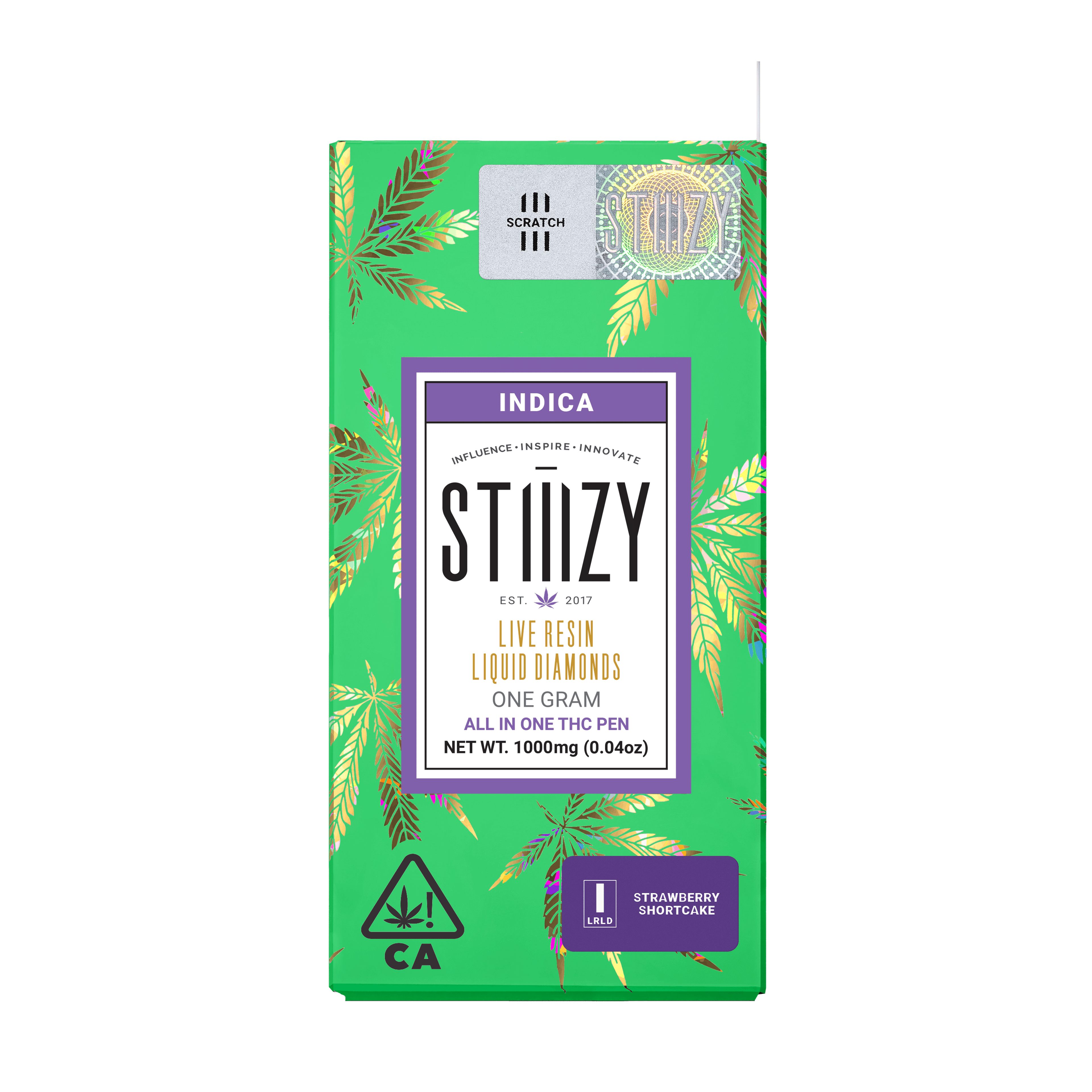 Strawberry SHORTCAKE 1G LQD All-In-One - STIIIZY - - $18 - Vapes