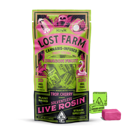 Dragon Fruit x Tropicana Cherry Rosin - Chews (100mg)
