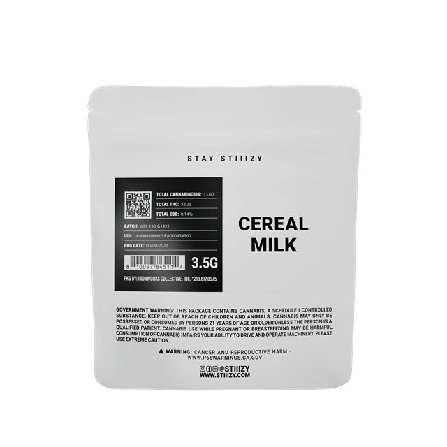 Cereal Milk | 3.5g White Label Mylar