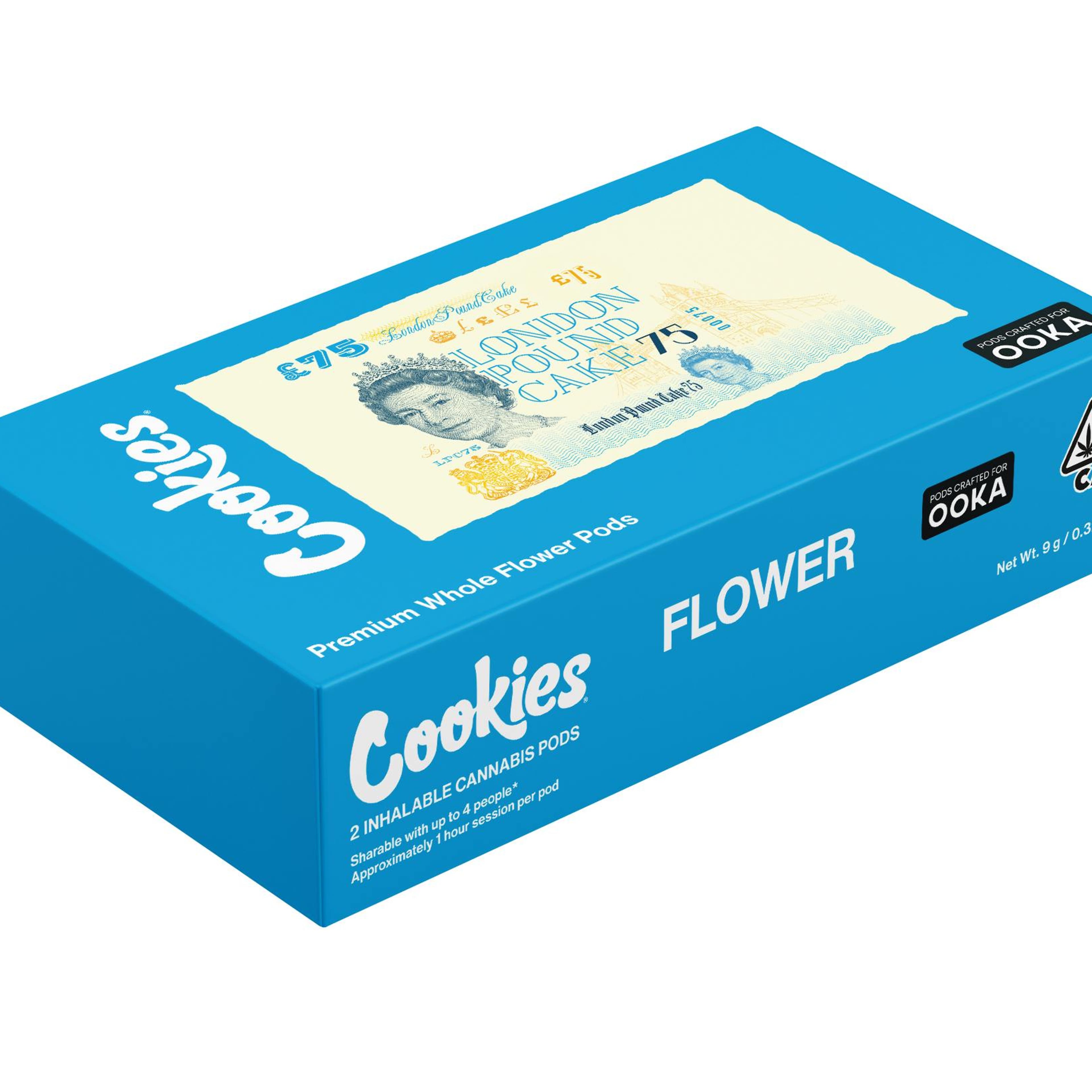 London Pound Cake x Cookies Flower 2pk Pods 9g - Ooka - - $56.25 - Flowers