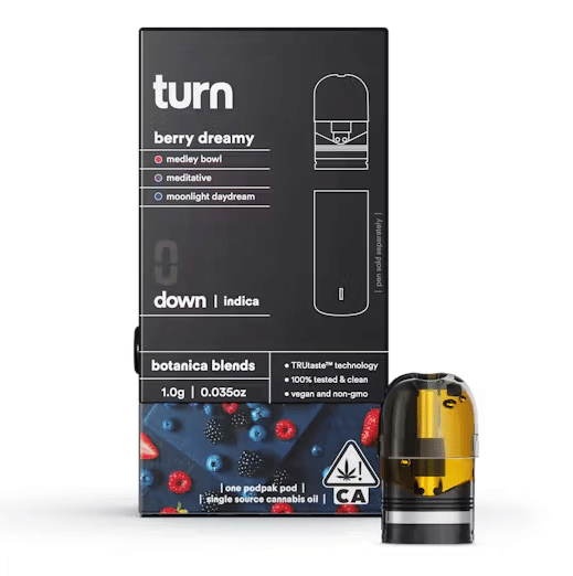 Berry Dreamy 'Turn Down' Pod 1g - Turn -  - $28 - Vapes
