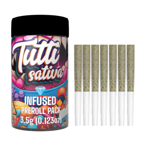 Tutti — Apple Diesel - .5g Diamond Infused Prerolls(7pk)