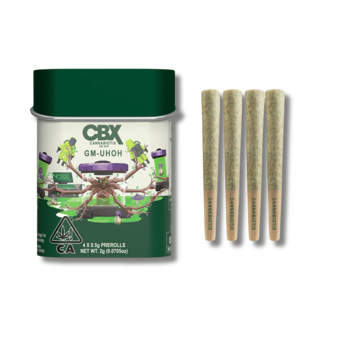 GM-UHOH 4pk Prerolls - Cannabiotix -  - $29 - Preroll