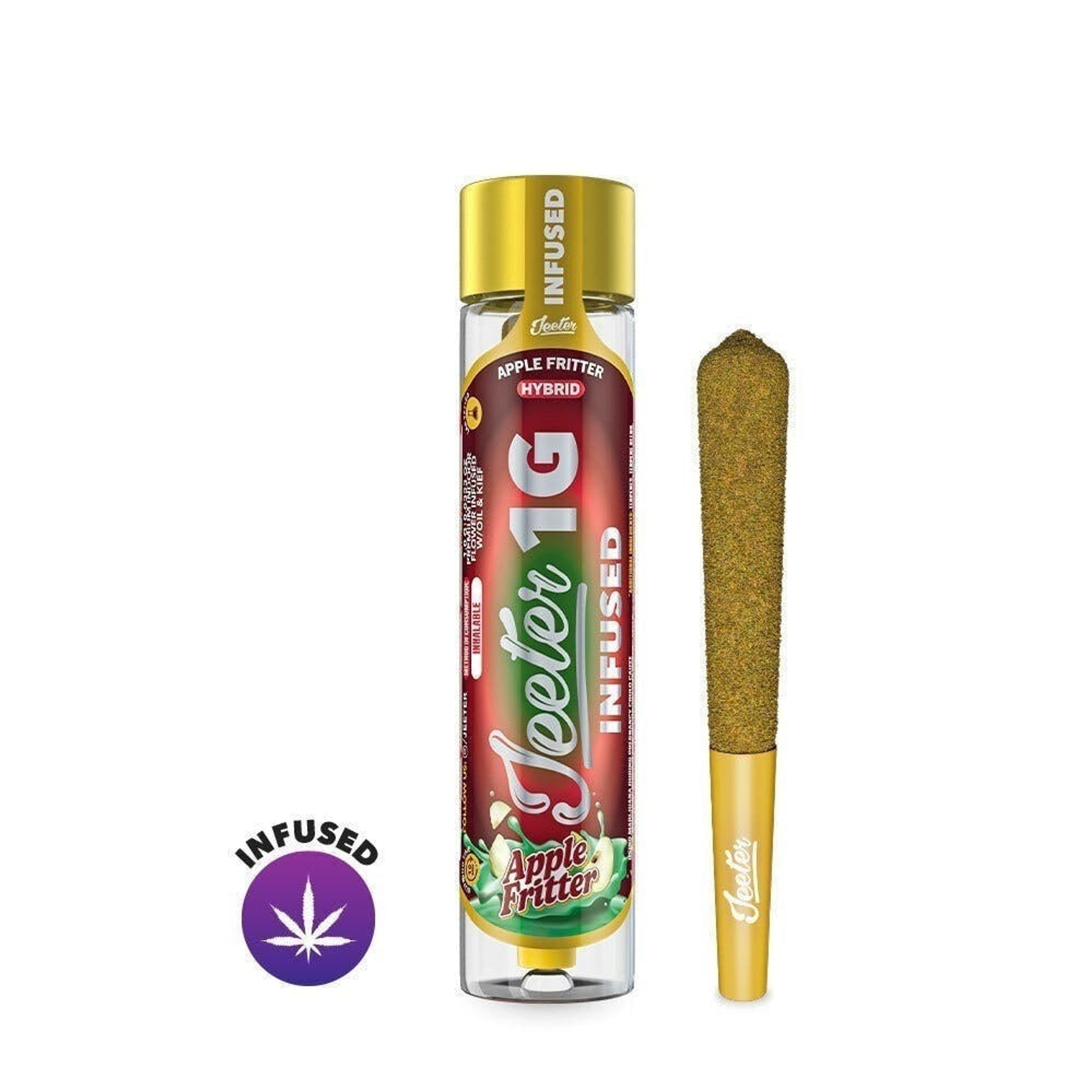 Apple Fritter 1G Pre Roll *SPECIAL PRICING* *B2G1 EVERYDAY PLUS 10% OFF* - Jeeter - Apple Fritter (H) - $14 - Pre-Rolls