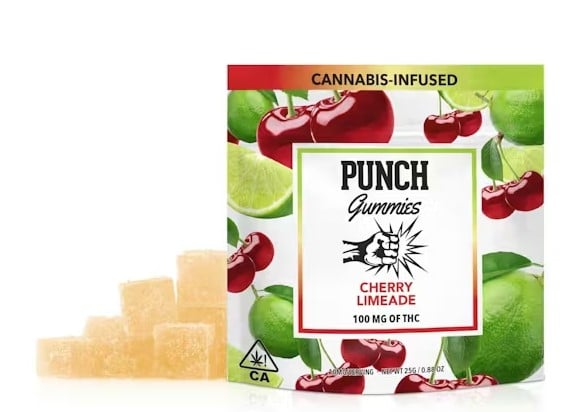 Cherry Limeade - 100mg Gummies (10 COUNT)